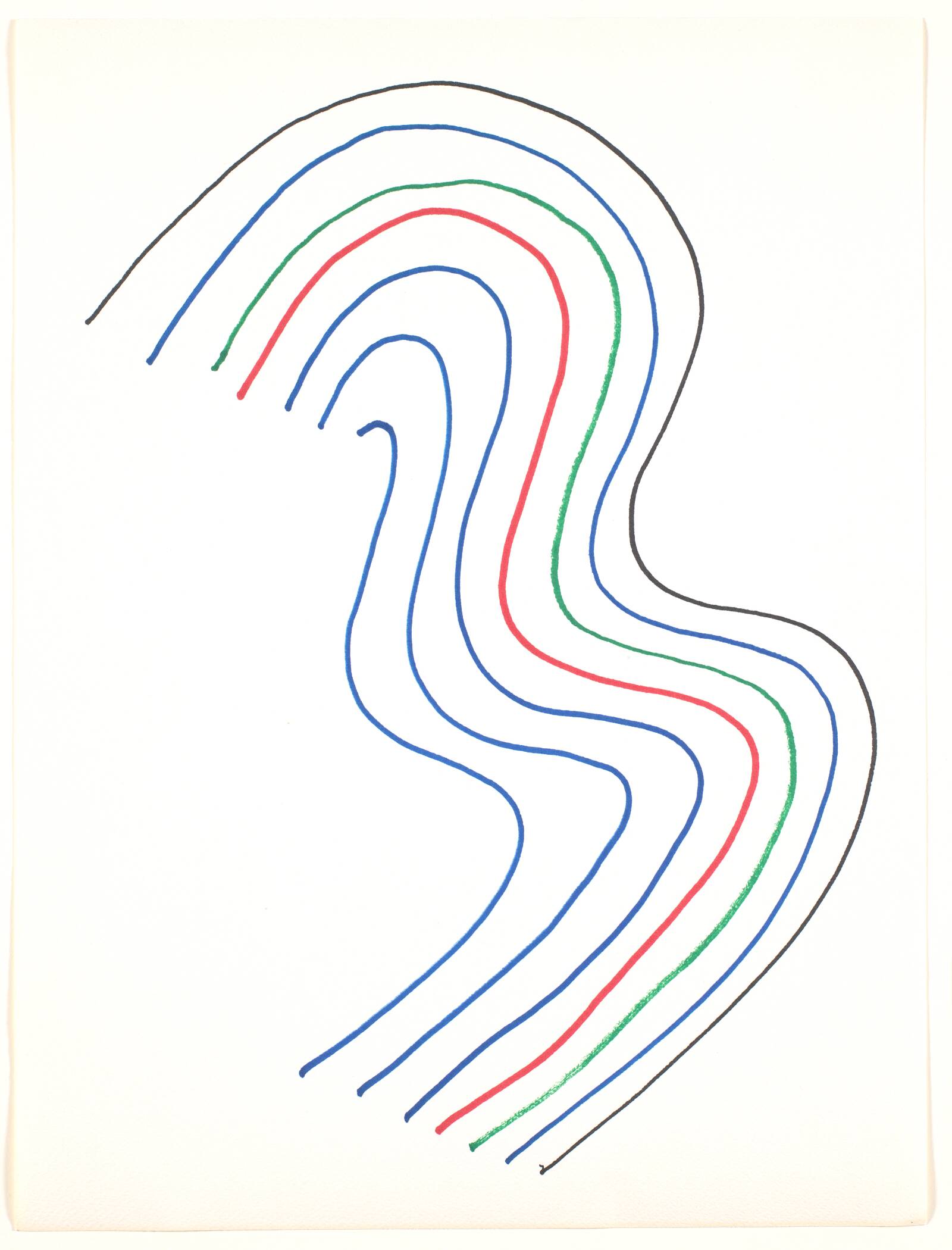Uden titel, Richard Mortensen, 1970-1972