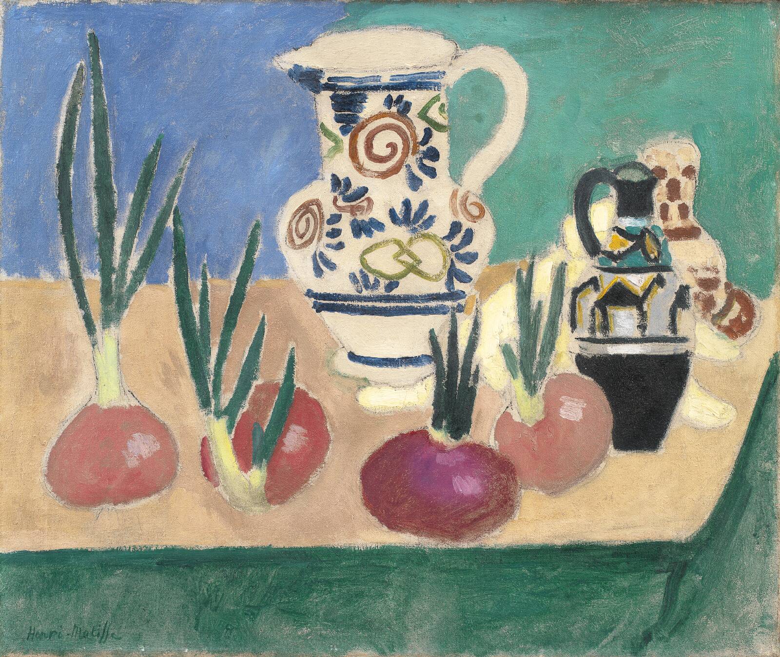 Lyserøde løg, Henri Matisse, 1906-1907
