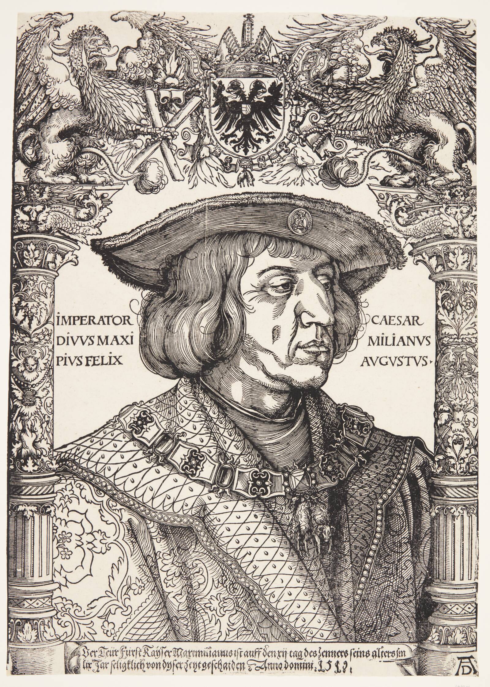 Kejser Maximilian I, Hans Weiditz, 1525-1549