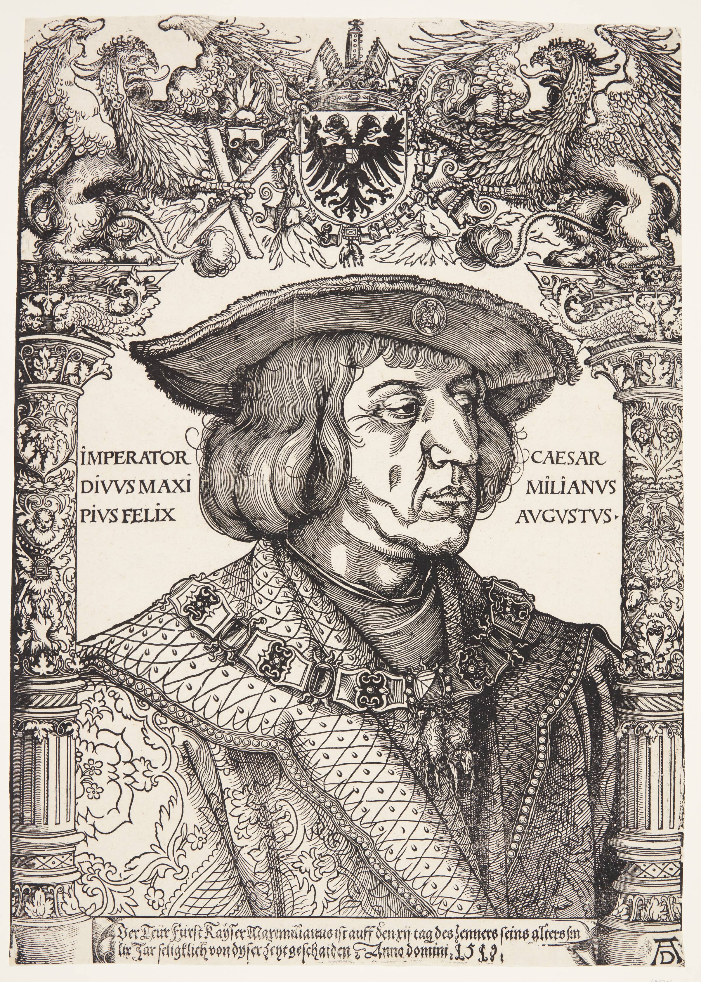 Kejser Maximilian I, Hans Weiditz, 1525-1549