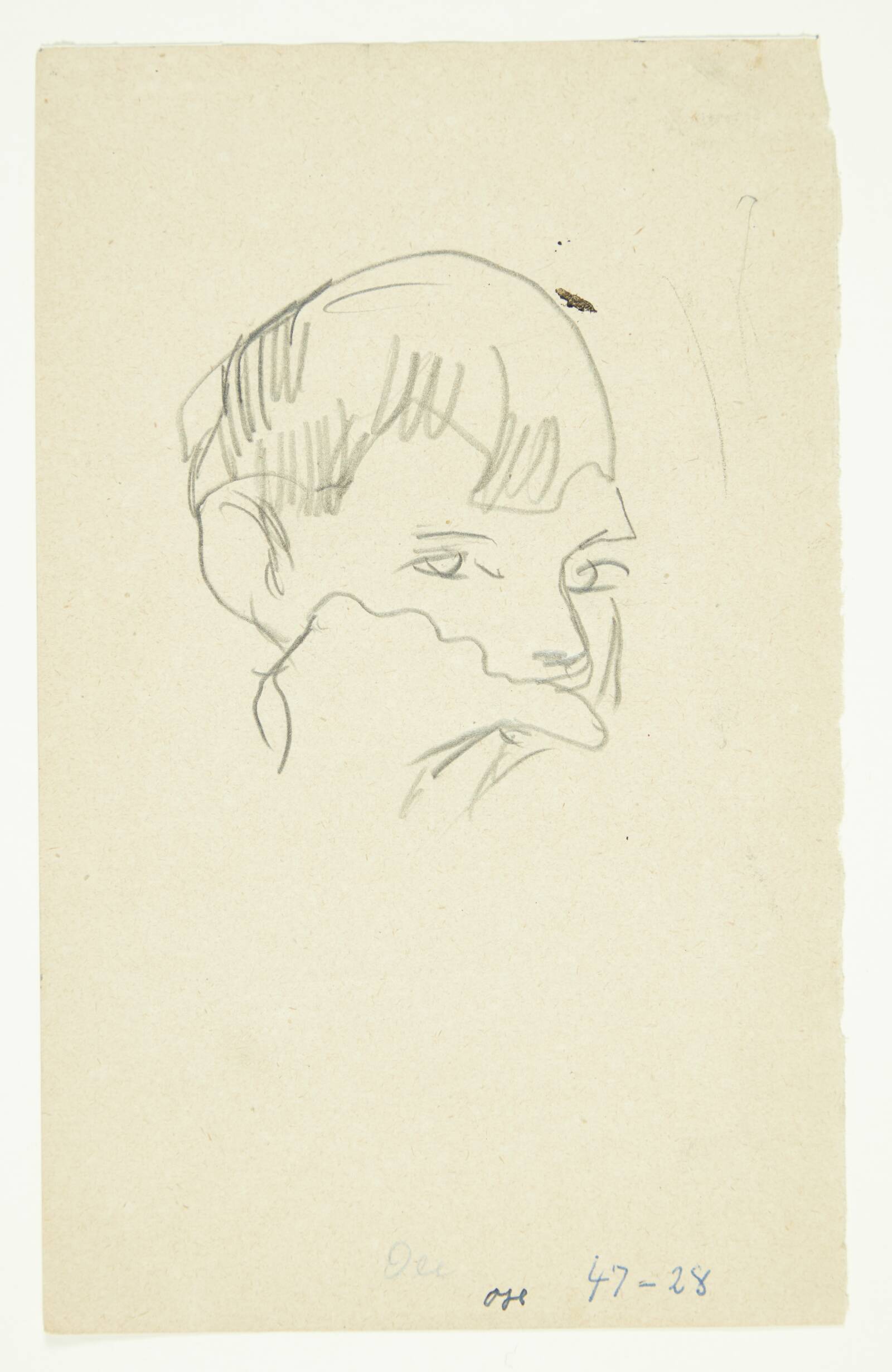 Drengehoved, Oluf Høst, 1928