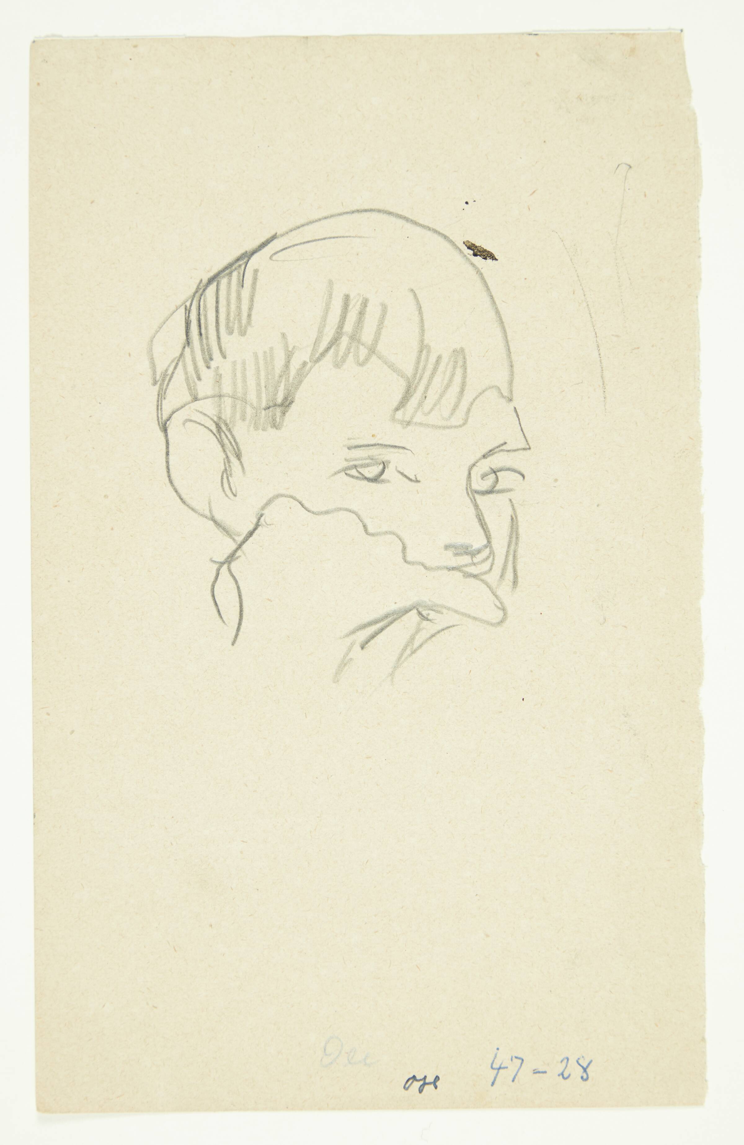 Drengehoved, Oluf Høst, 1928