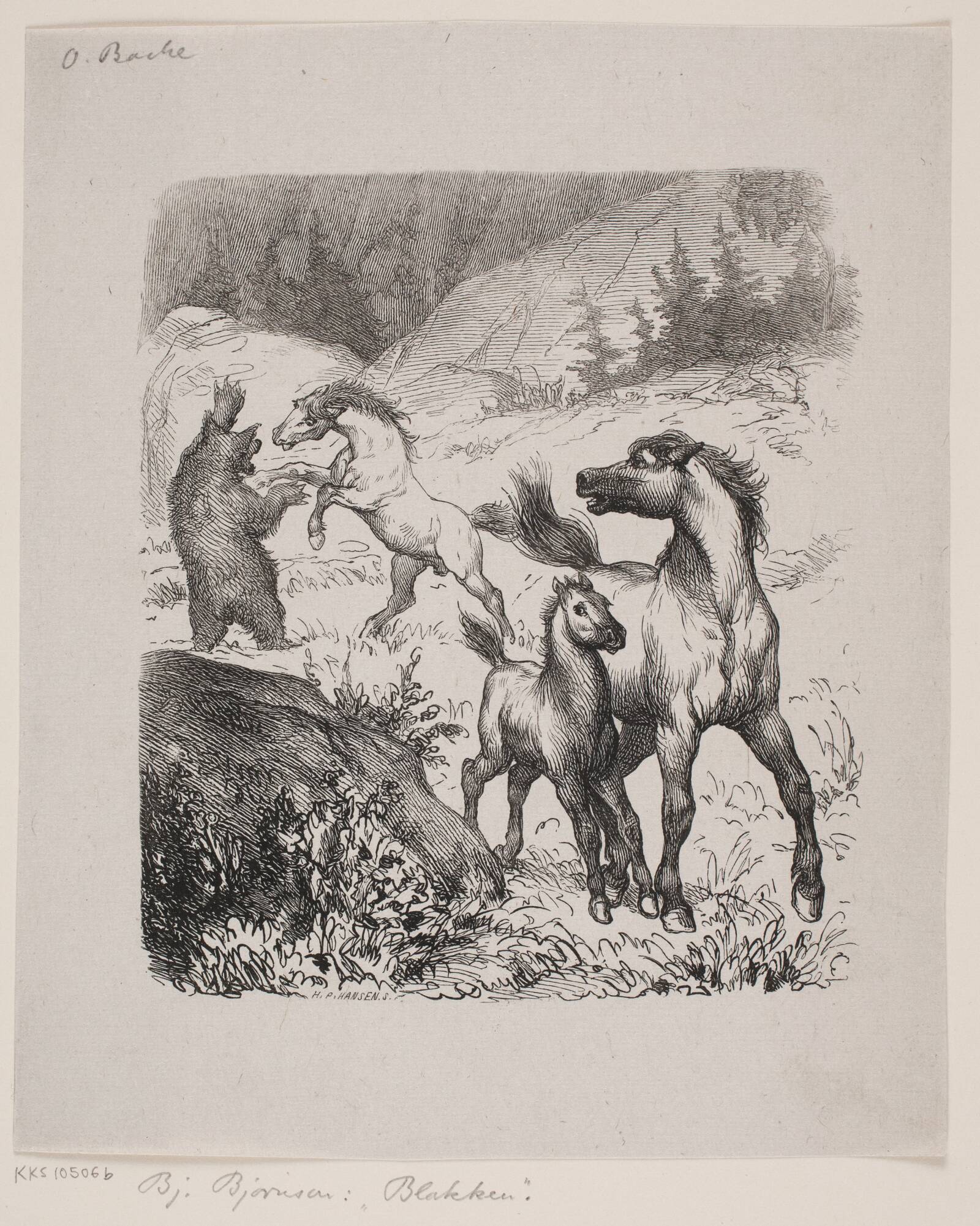 Blakken, H.P. Hansen, 1868