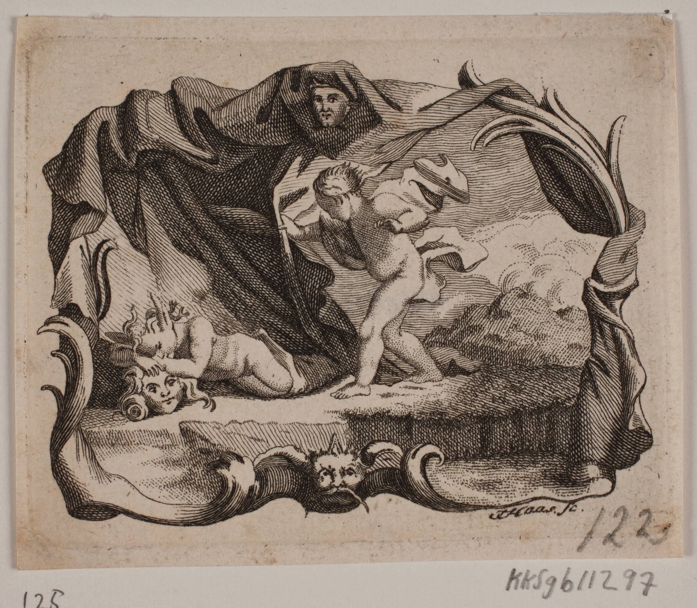 Vignet, Jonas Haas, 1720-1775