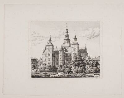 Rosenborgslot set fra driverihaven