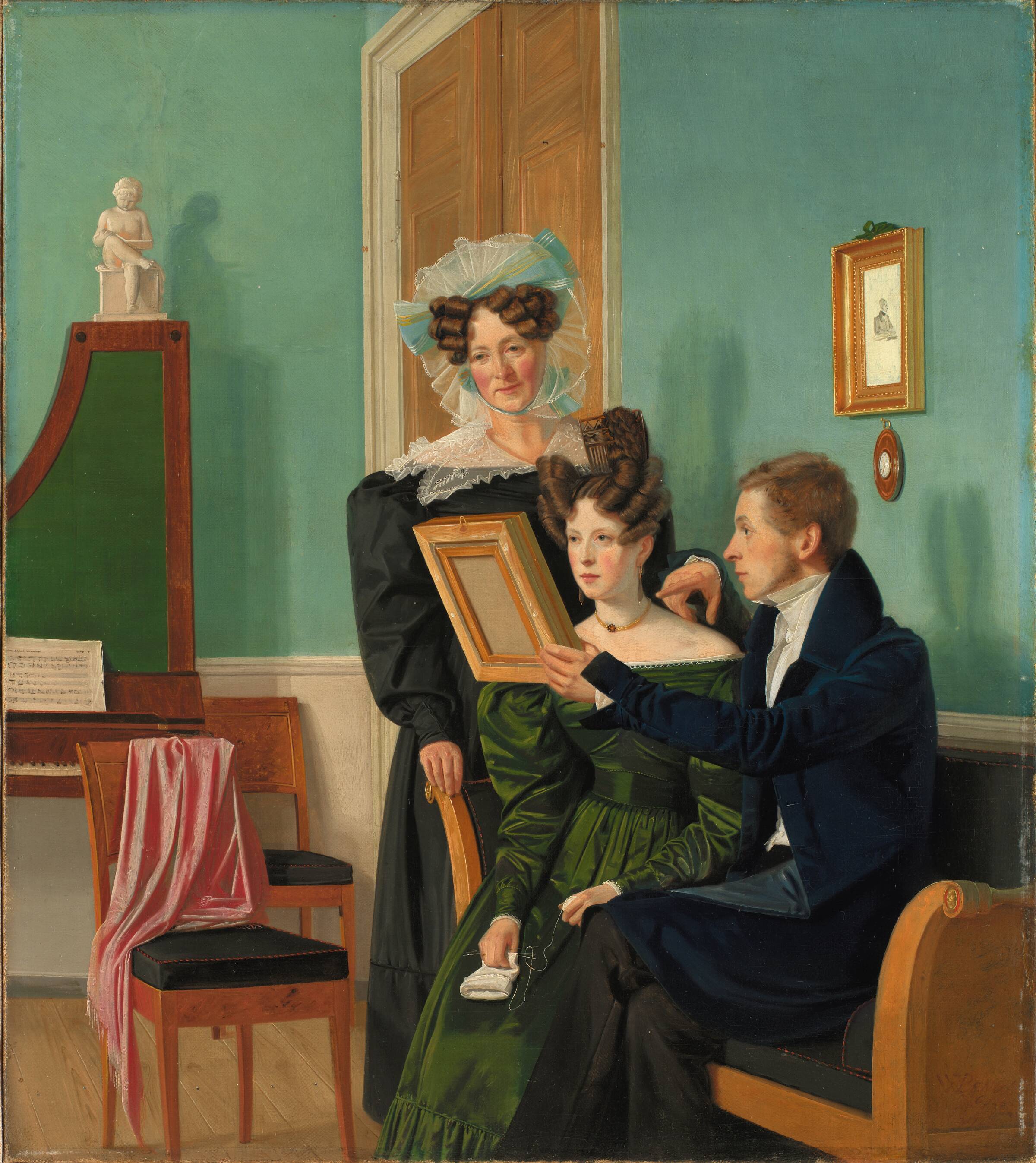 Familien Raffenberg, Wilhelm Bendz, 1830