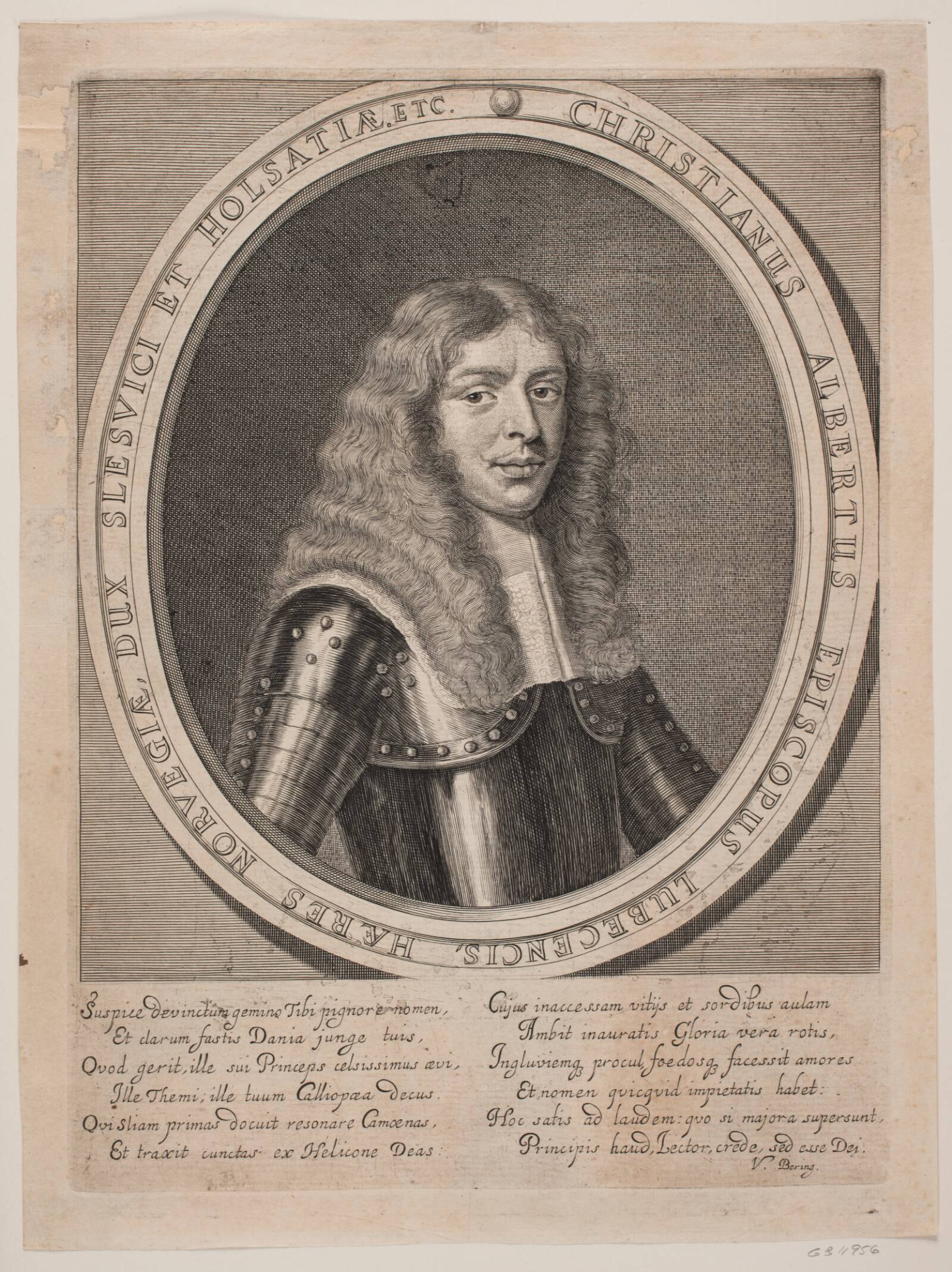 Christian Albert af Holsten, Albert Haelwegh, 1664-1666