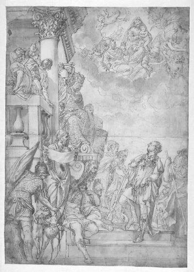 Sankt Sebastian for Diokletian