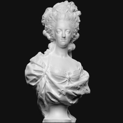 Portræt af Marie Antoinette (1755-93)