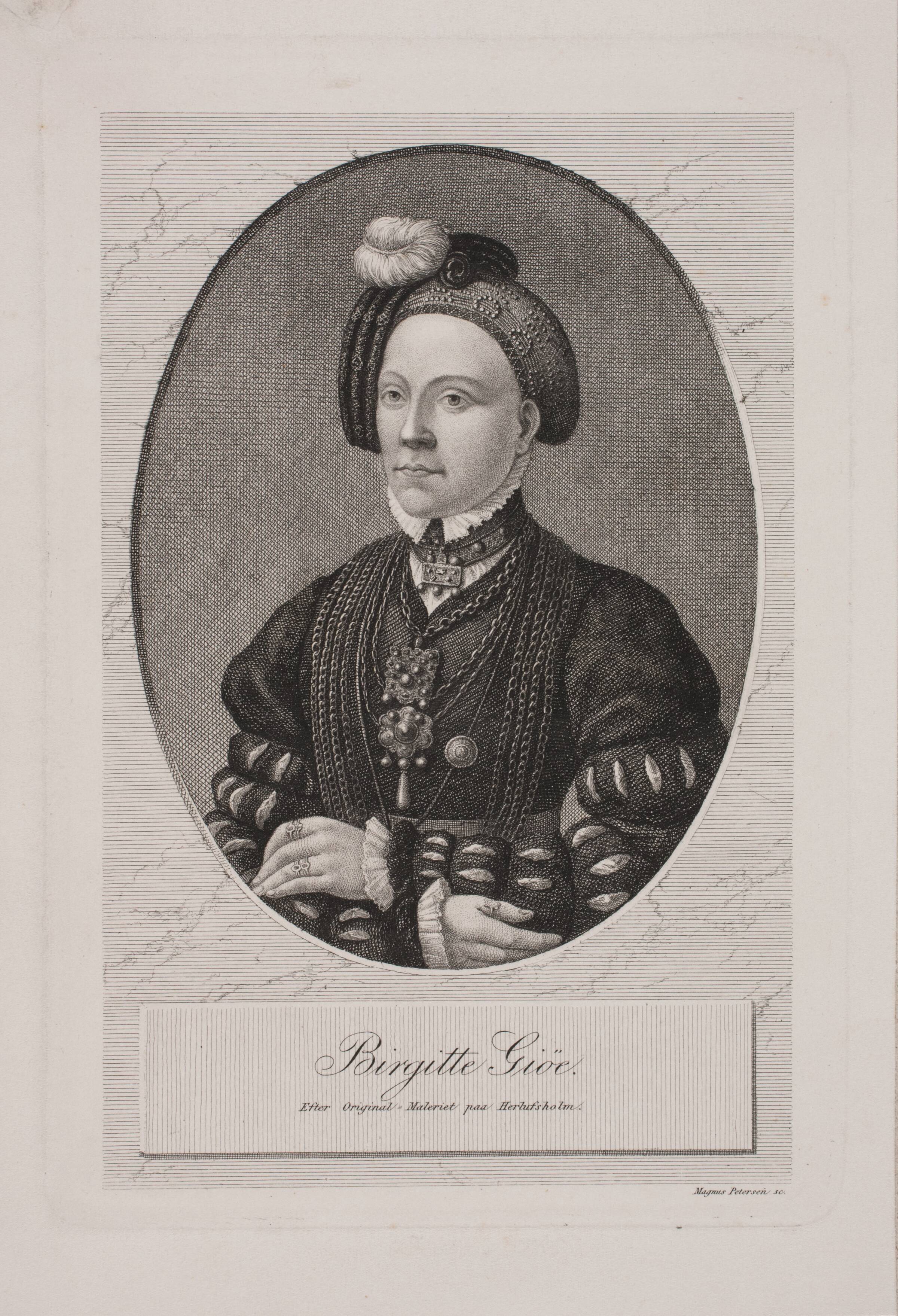 Birgitte Giøe, Julius Magnus-Petersen, 1865