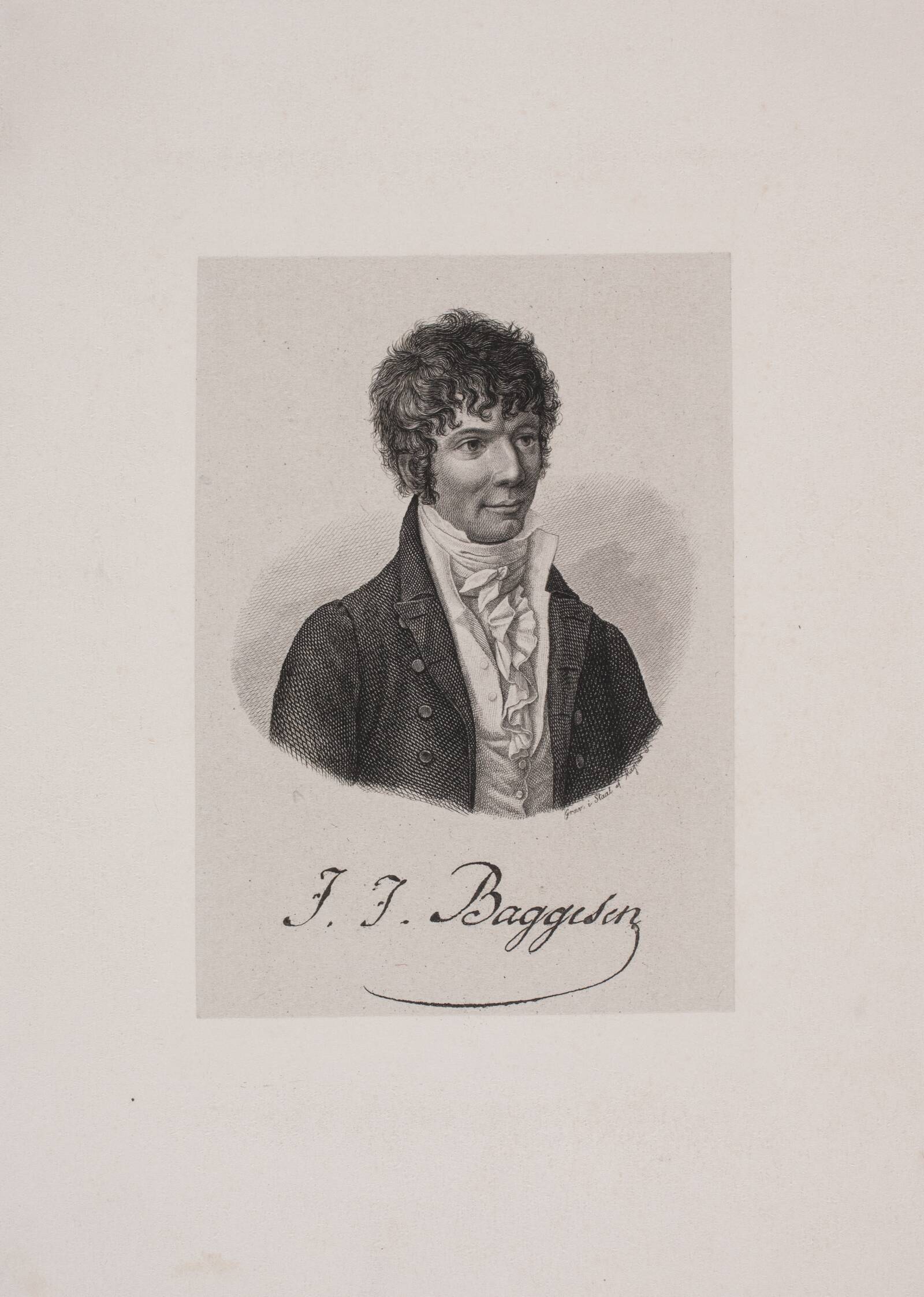 Jens Baggesen, Julius Magnus-Petersen, 1866