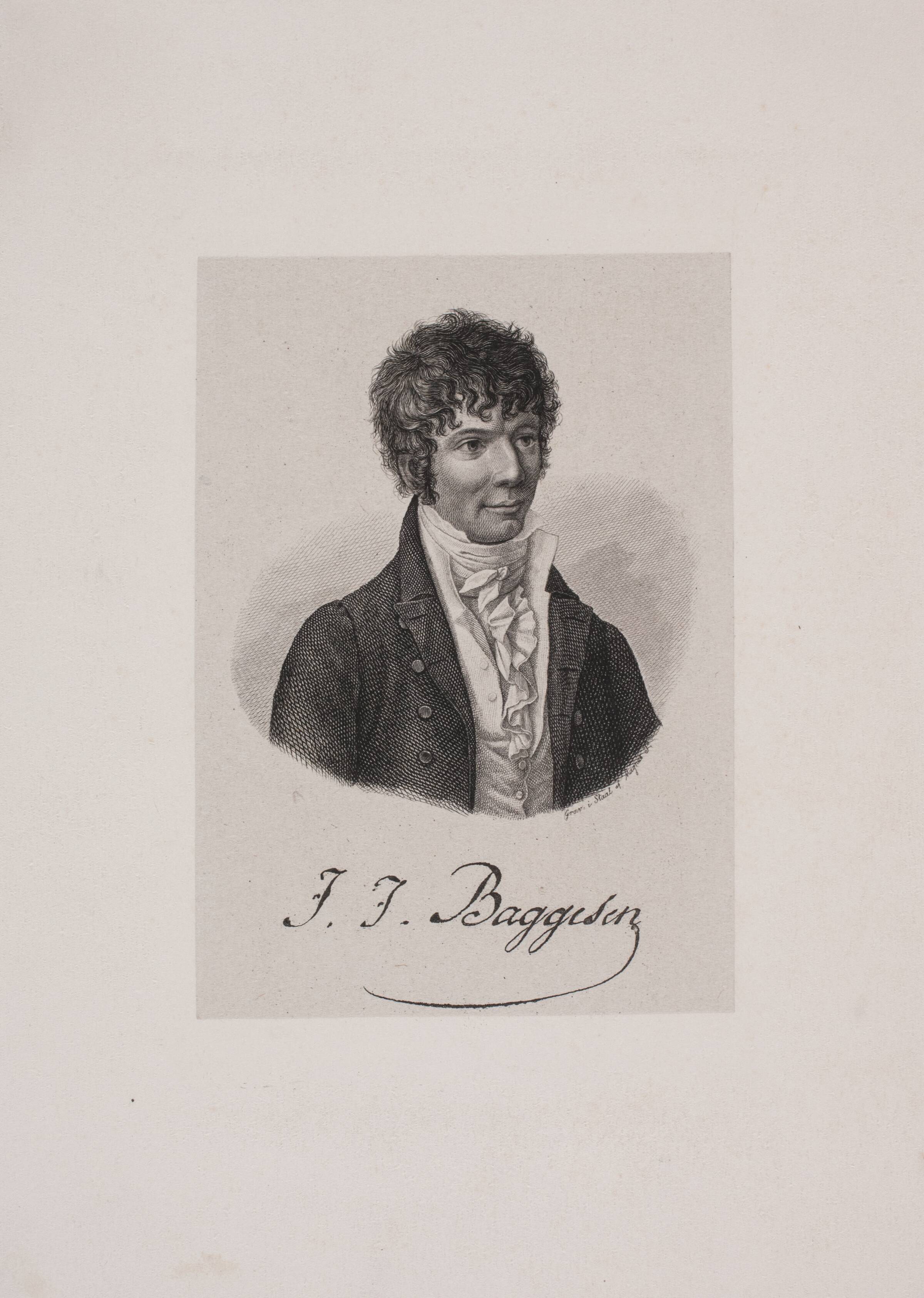 Jens Baggesen, Julius Magnus-Petersen, 1866