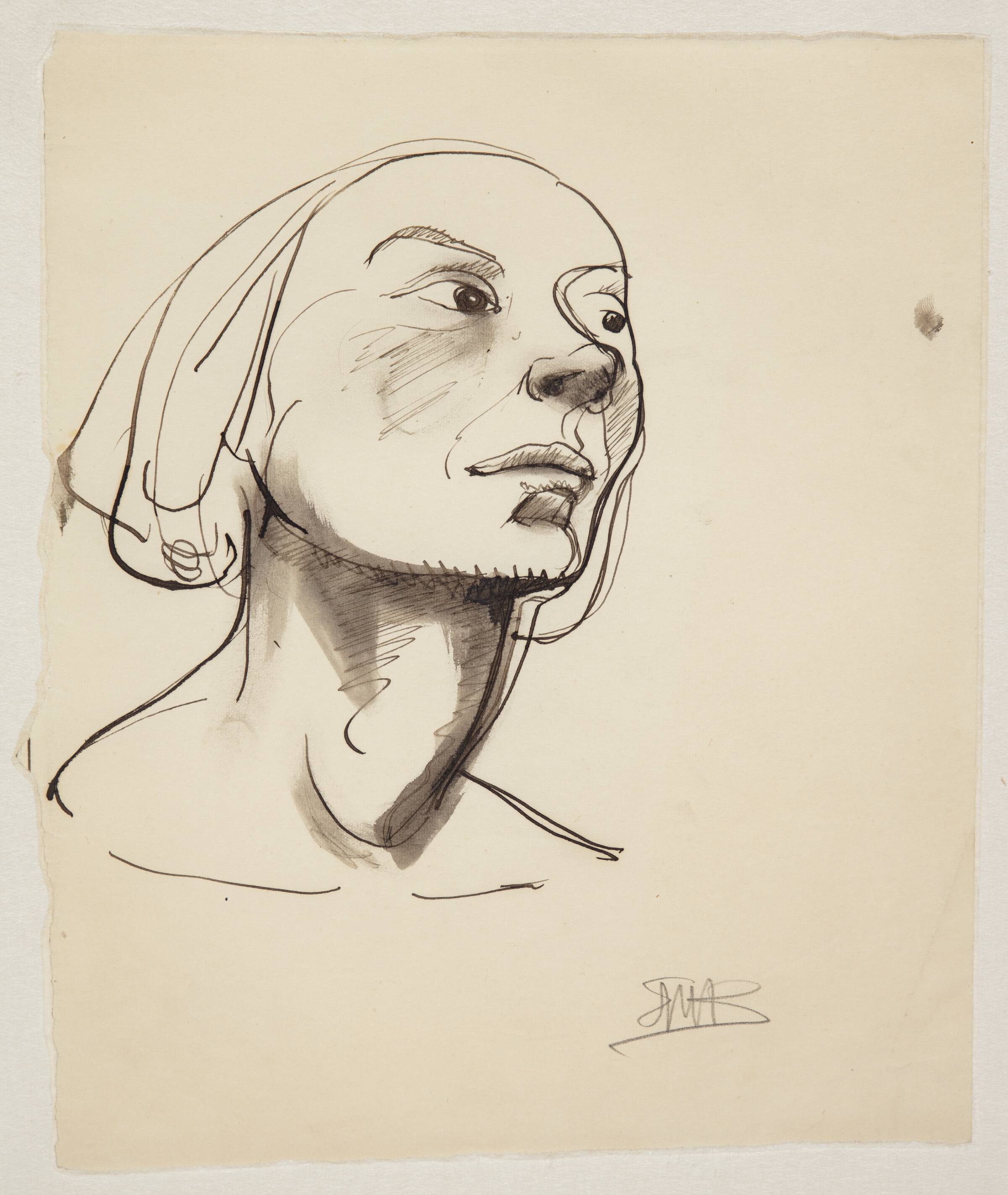 Lille kvindeportræt, Elisa Maria Boglino, 1925
