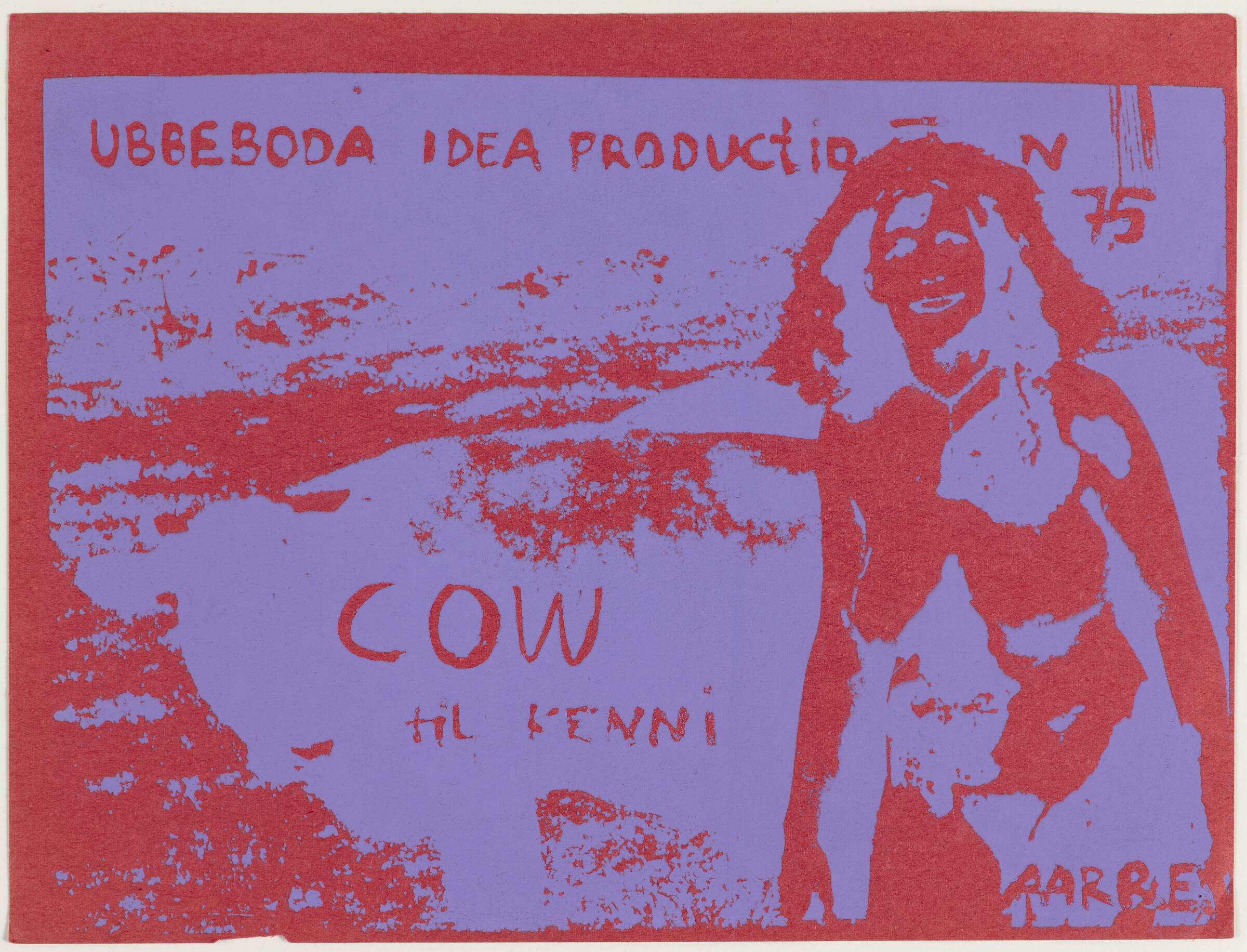 Cow Performance, Mette Aarre, 1975