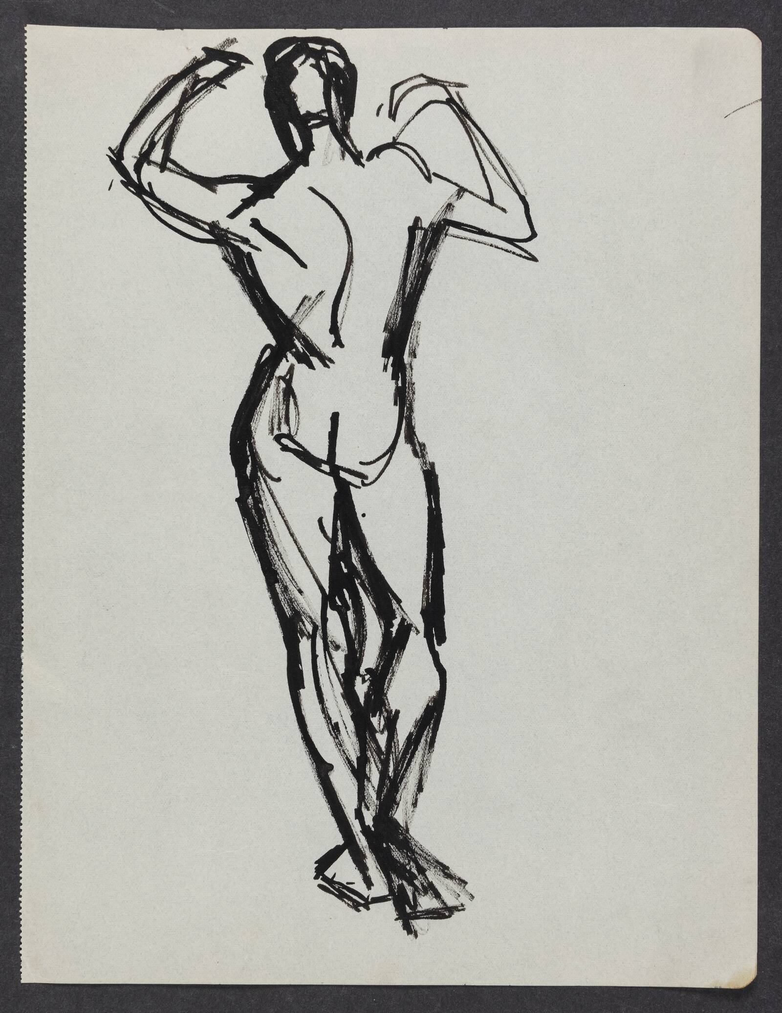 Modelstudie, Astrid Holm, 1876-1937