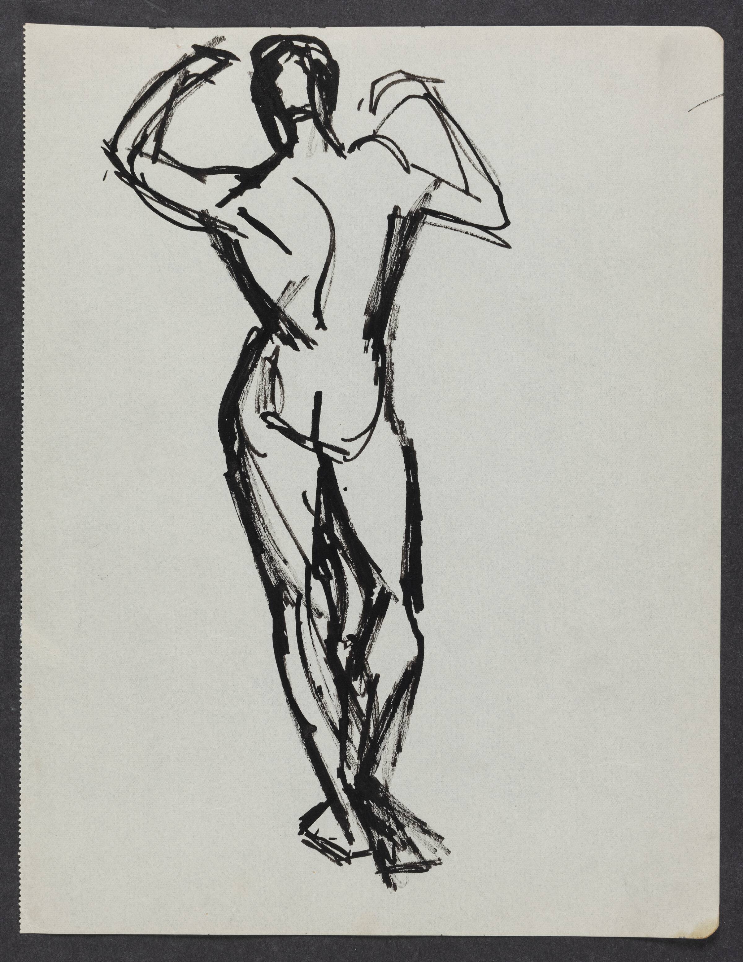 Modelstudie, Astrid Holm, 1876-1937