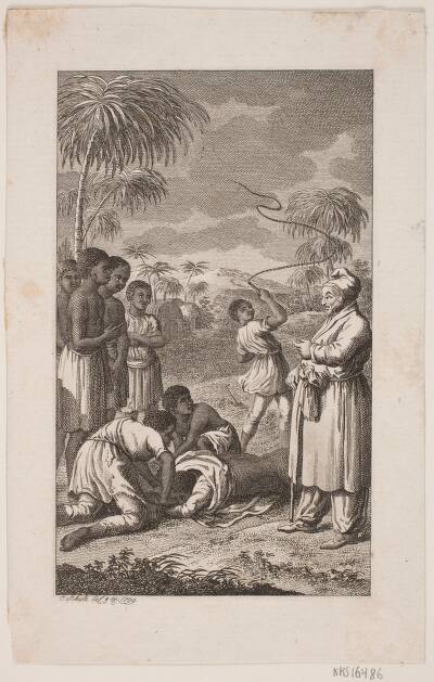 Sort slave der piskes