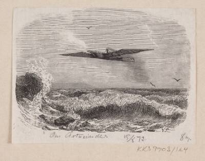 Illustration til "Om Aartusinder" i H.C. Andersen, "Eventyr og Historier", Bind 2