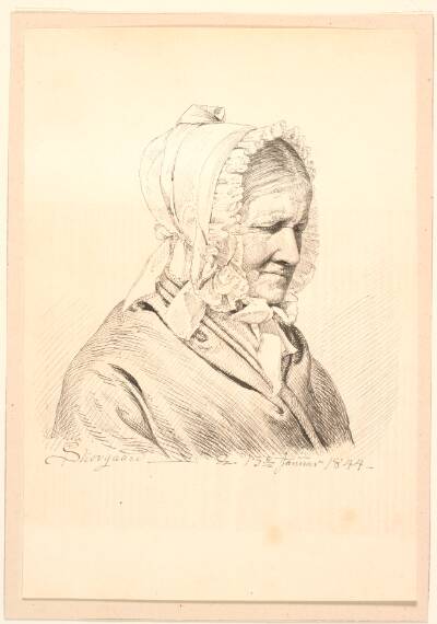 Fru Anneken Marie von Würden f. Sponum, H.E. Freunds svigermor.