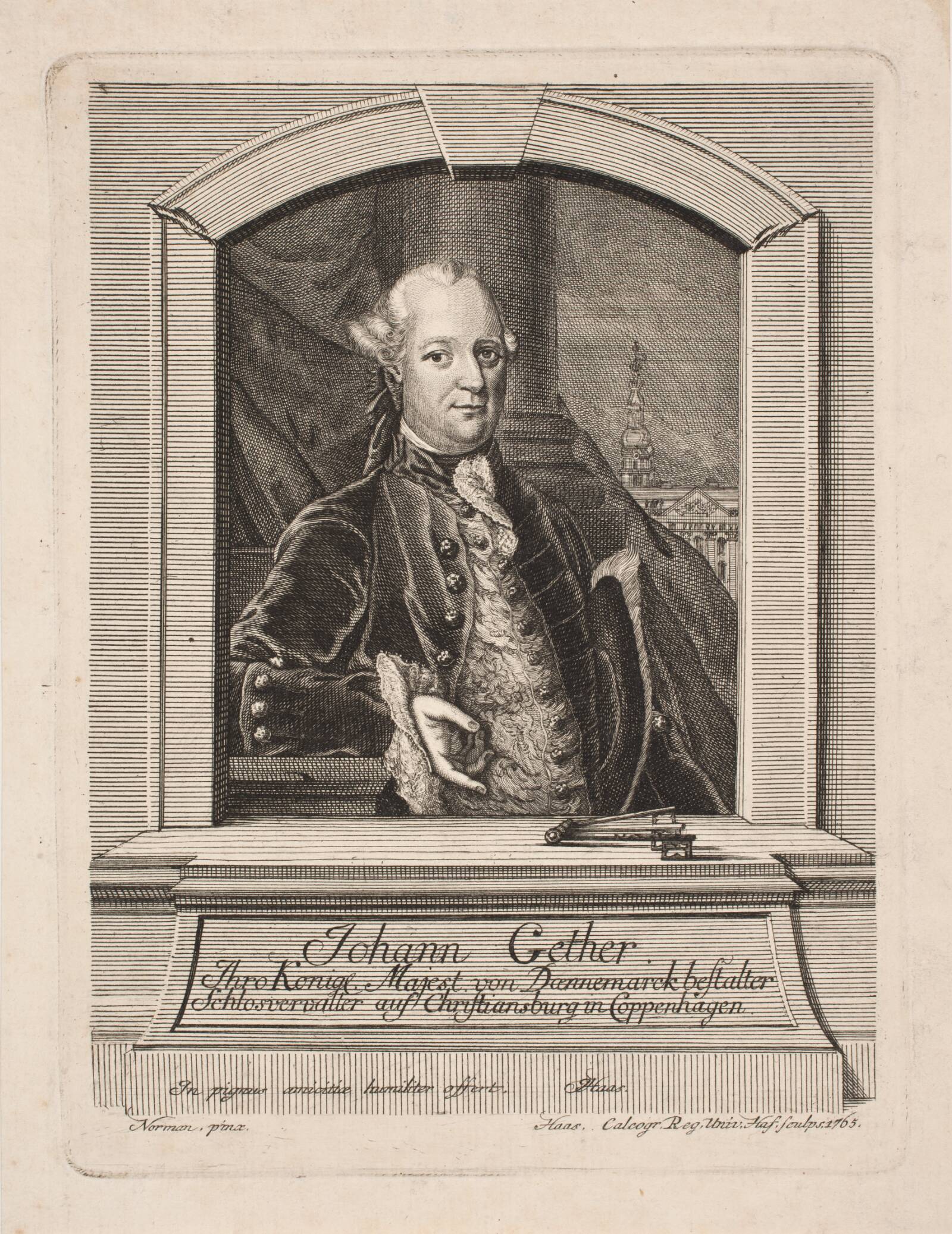 Johan Gether, Jonas Haas, 1765
