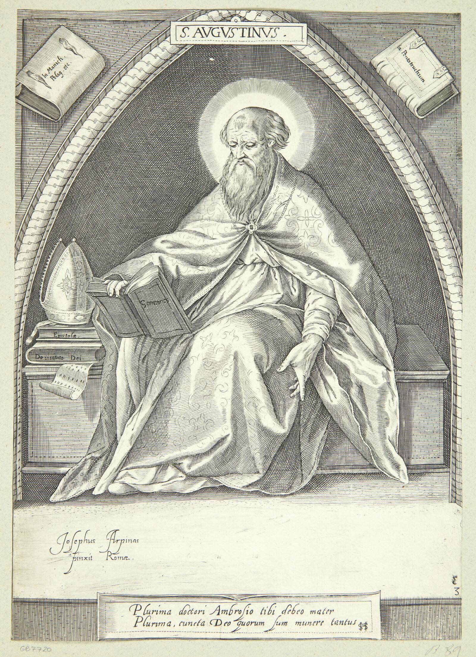 Kirkefædrene, Jacob Matham, 1571-1631