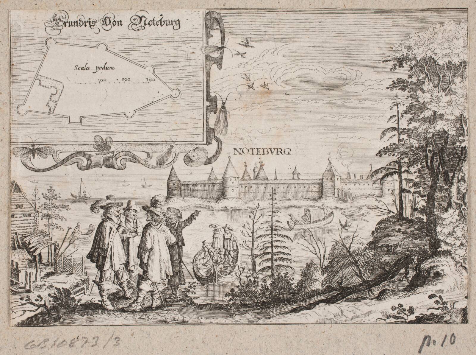 "Noteburg", Ubekendt, 1647