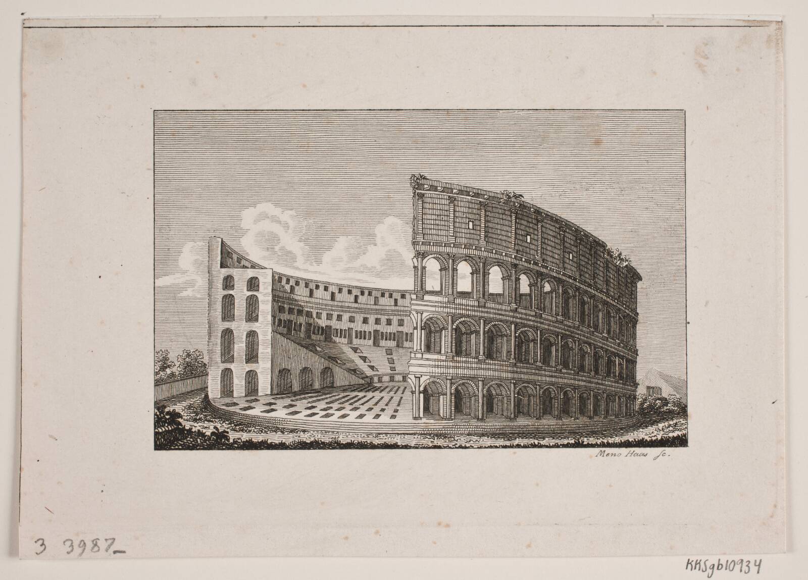 Colosseum, Meno Haas, 1752-1833