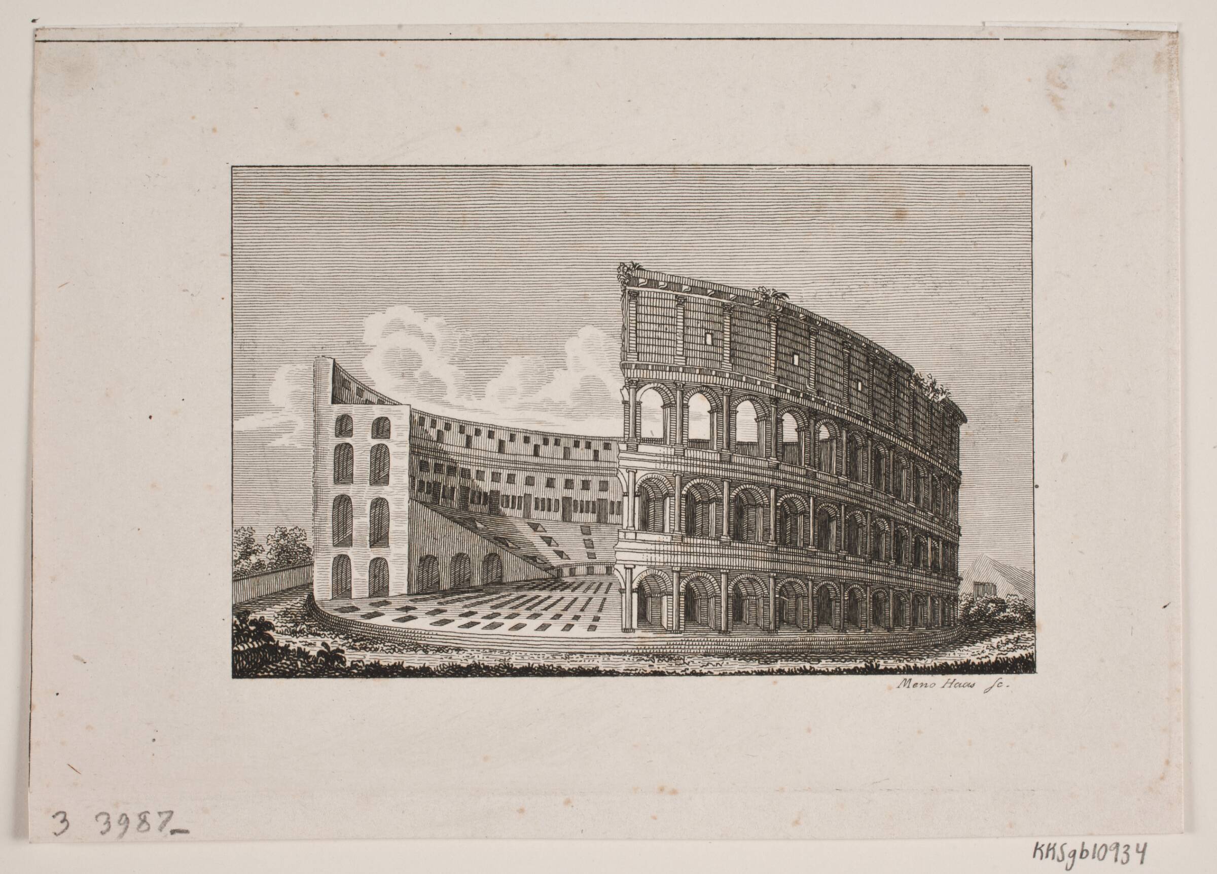Colosseum, Meno Haas, 1752-1833