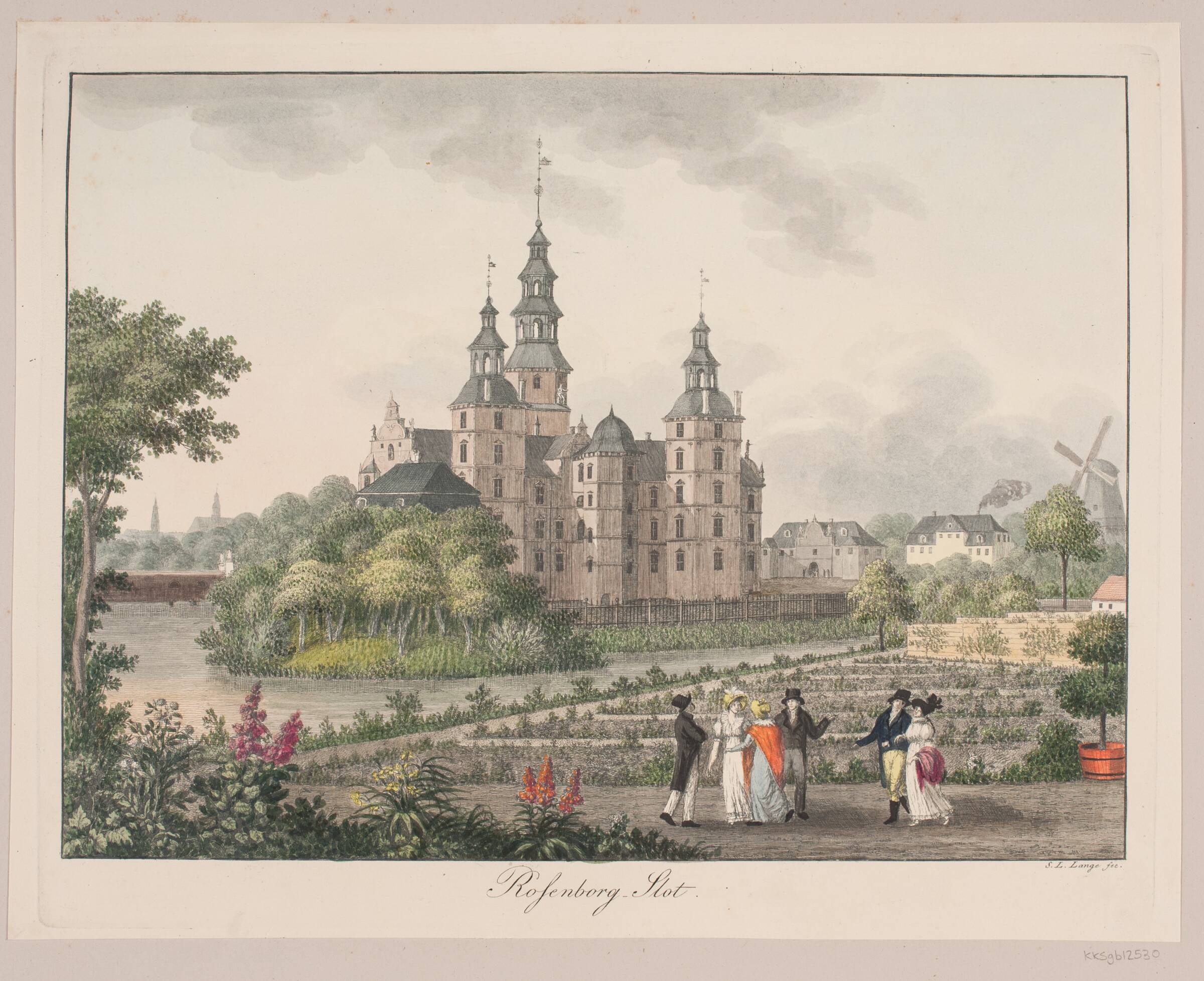 Rosenborg Slot, Søren L. Lange, 1760-1828