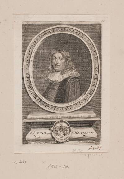 Pastor Johannes Lassenius