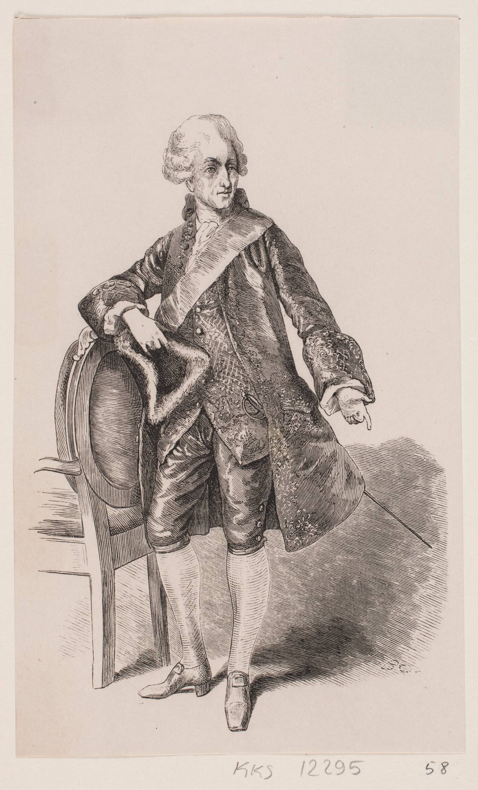 Christian VII, Bernhard Olsen, 1859-1860