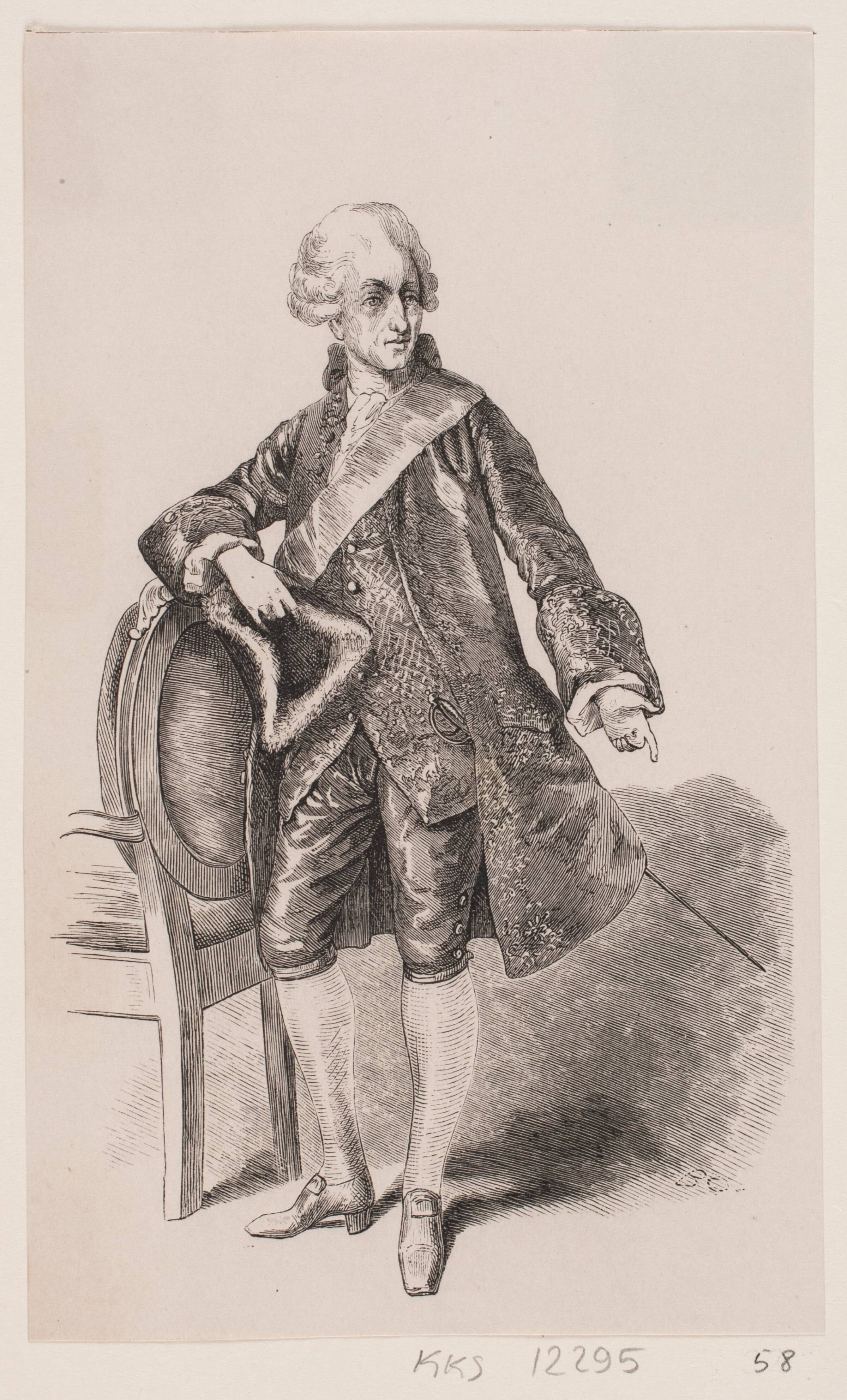 Christian VII, Bernhard Olsen, 1859-1860