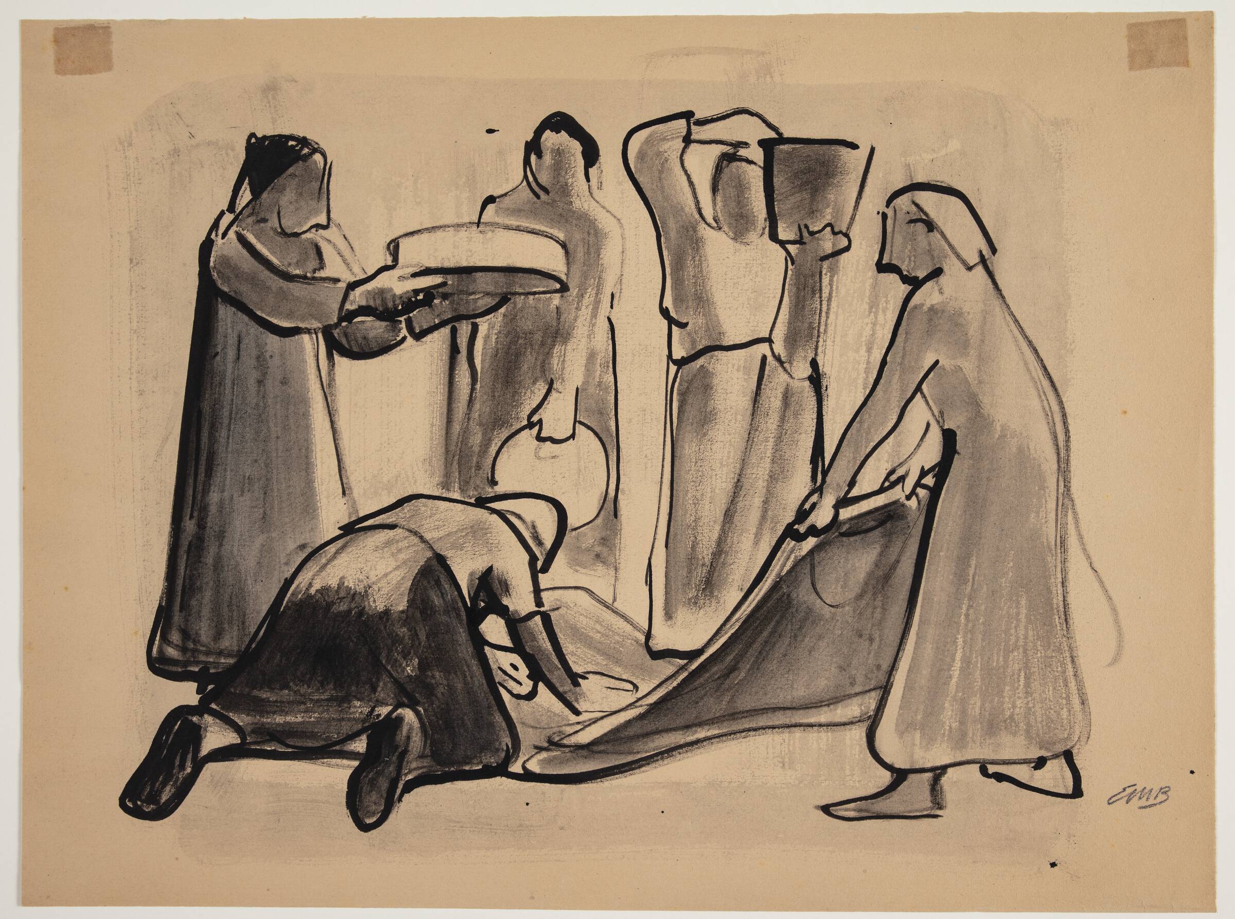 Høstarbejde. Santa Anastasia, Elisa Maria Boglino, 1940