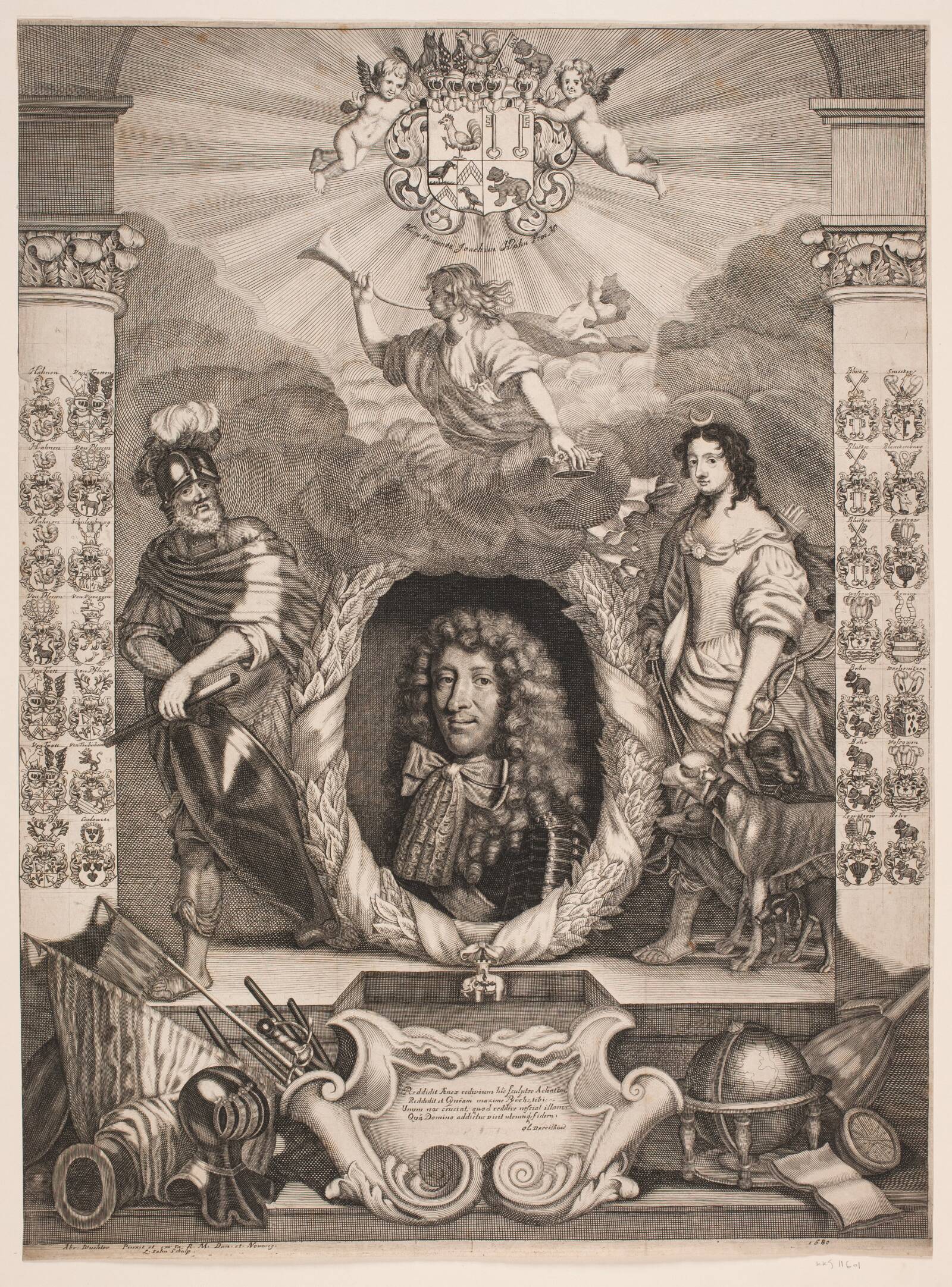 Vincent Joachim Hahn, Ludovicus Salm, 1680