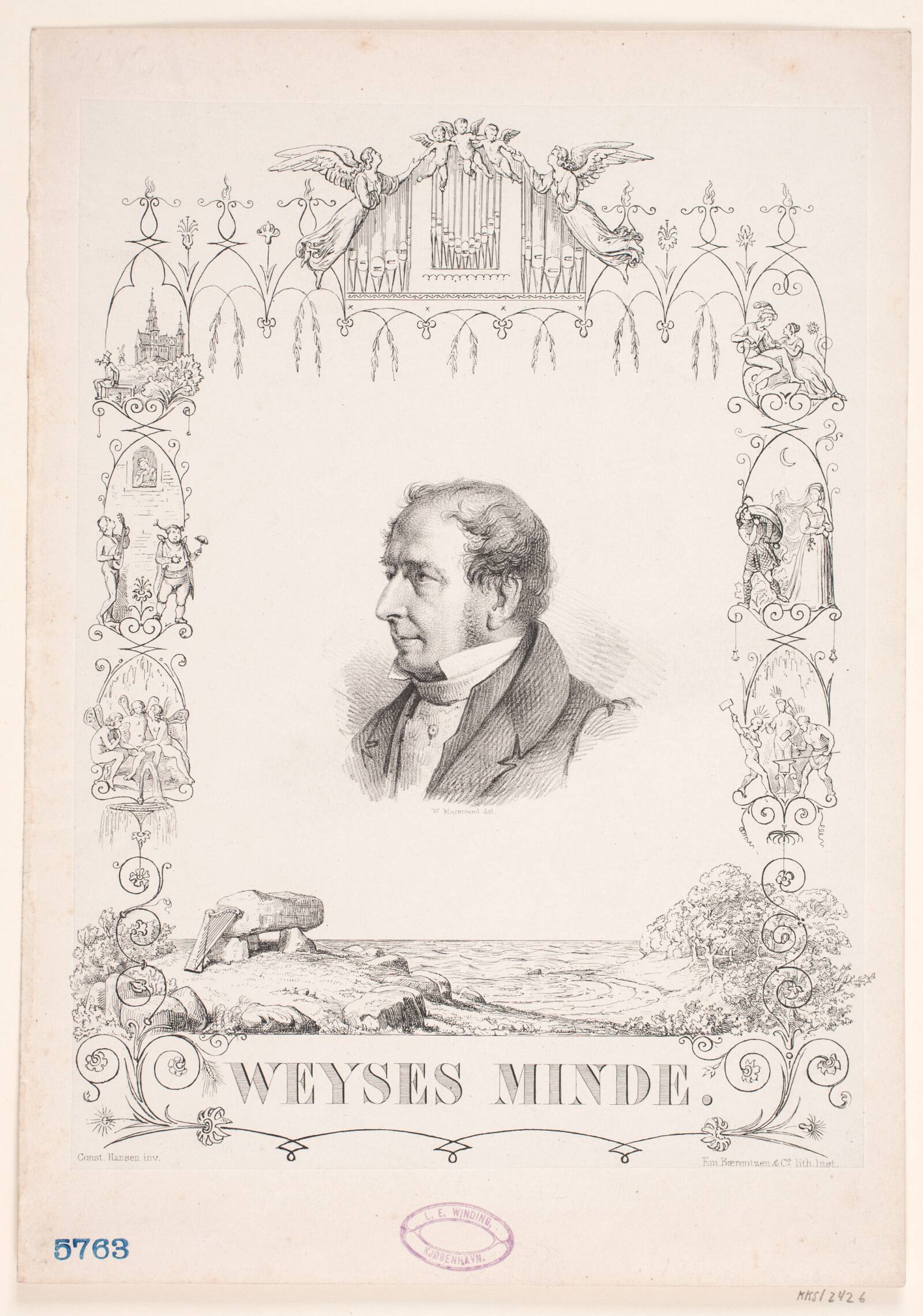 Weyses Minde, Ubekendt, 1841-1845