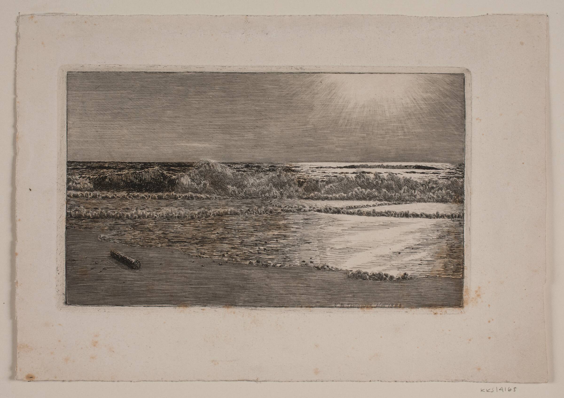 Vesterhavet, Niels Skovgaard, 1885