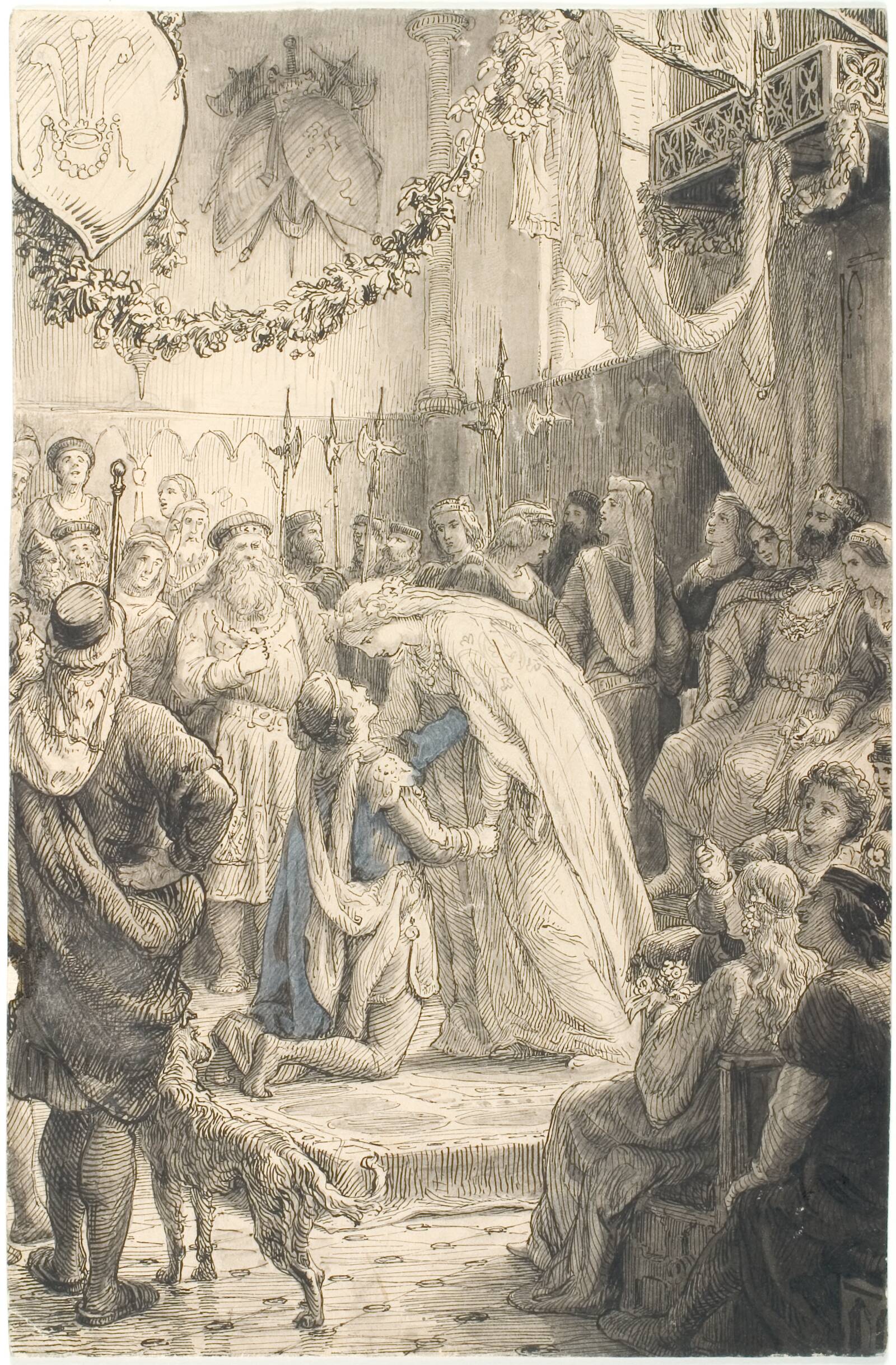 Brudgomsvalget, Lorenz Frølich, 1878