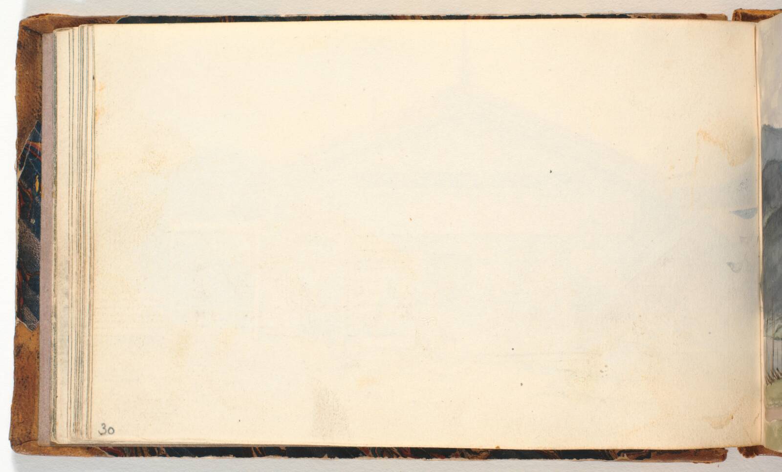 Blank, Martinus Rørbye, 1832