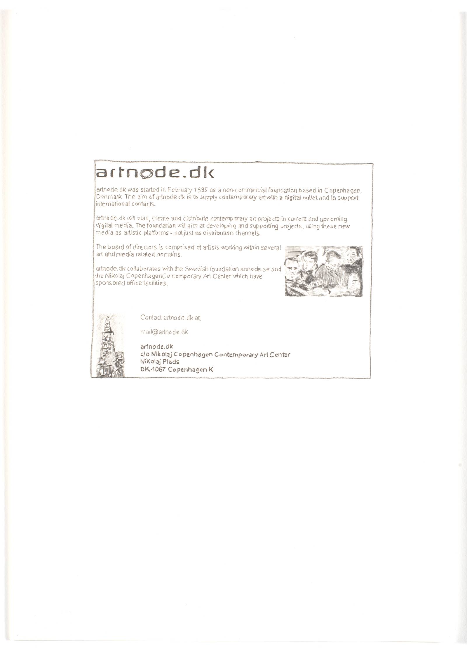 100 tegninger, Artnode, 1998