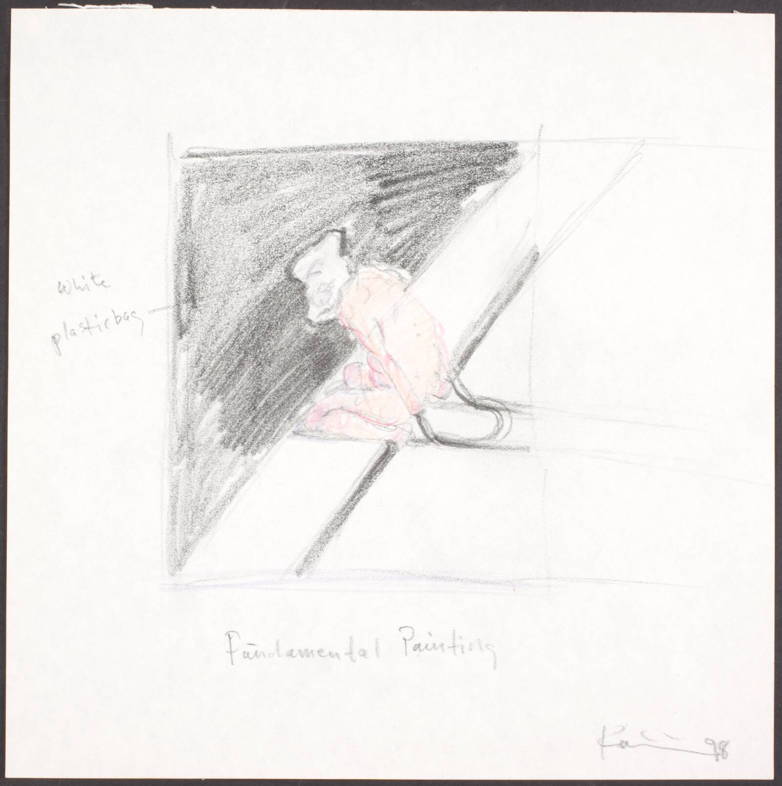 Fundamental Painting, Michael Kvium, 1998