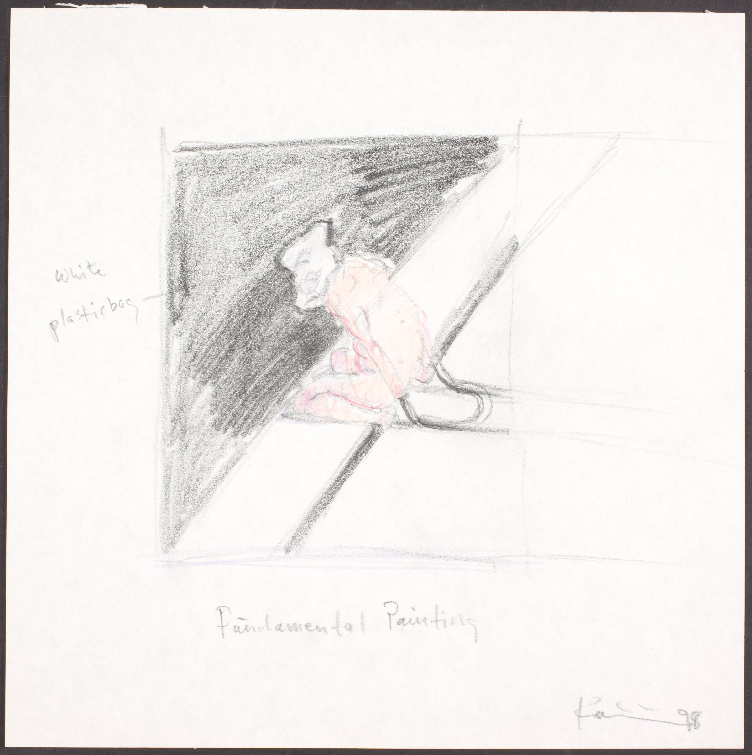 Fundamental Painting, Michael Kvium, 1998