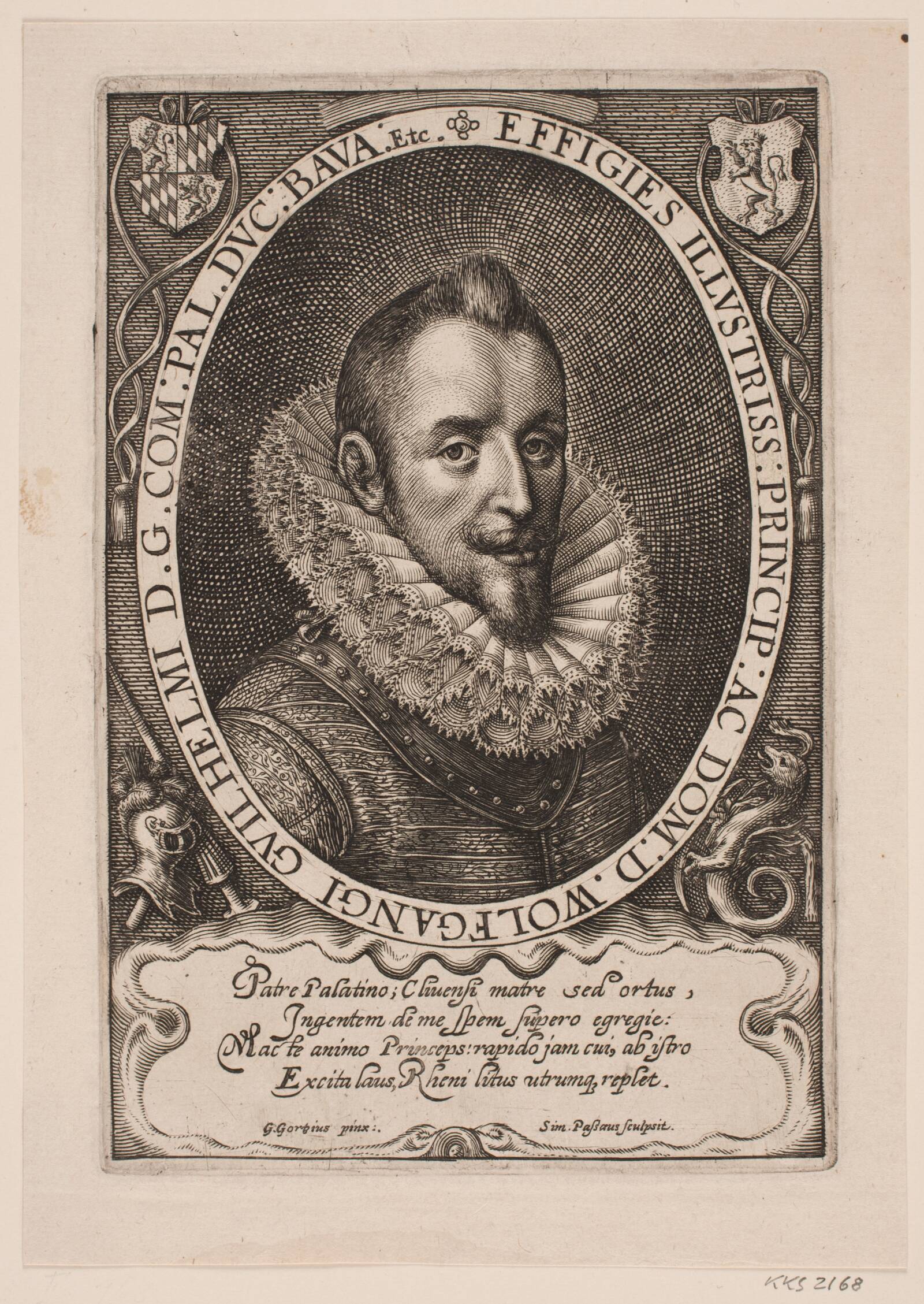 Wolfgang Wilhelm greve af Pfalz, Simon de Pas, 1595-1647