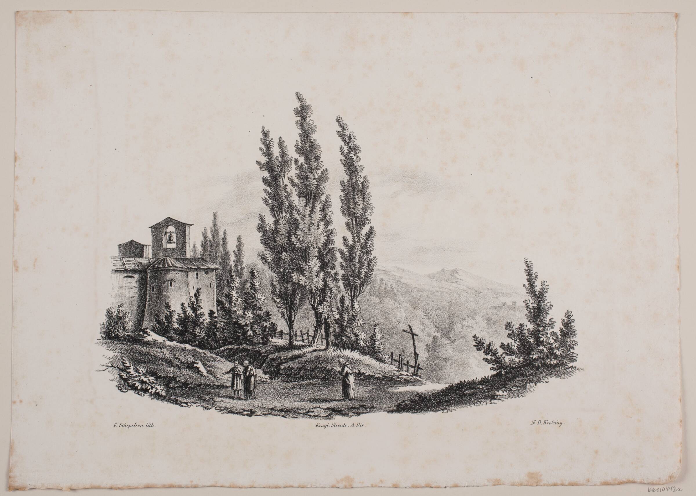 Landskaber fra udlandet, Frederik Schepelern, 1796-1883