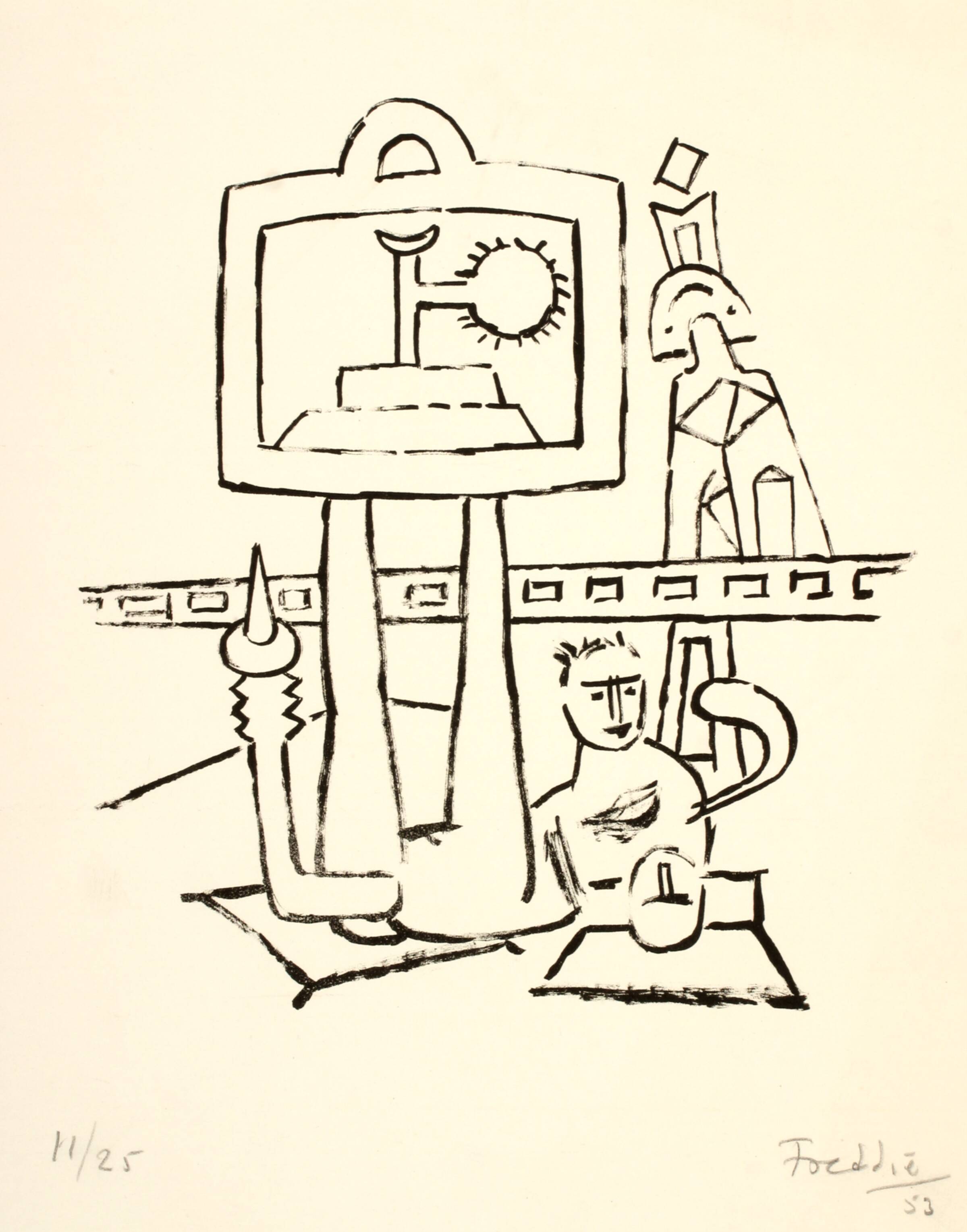 Arena-Komet, Wilhelm Freddie, 1953