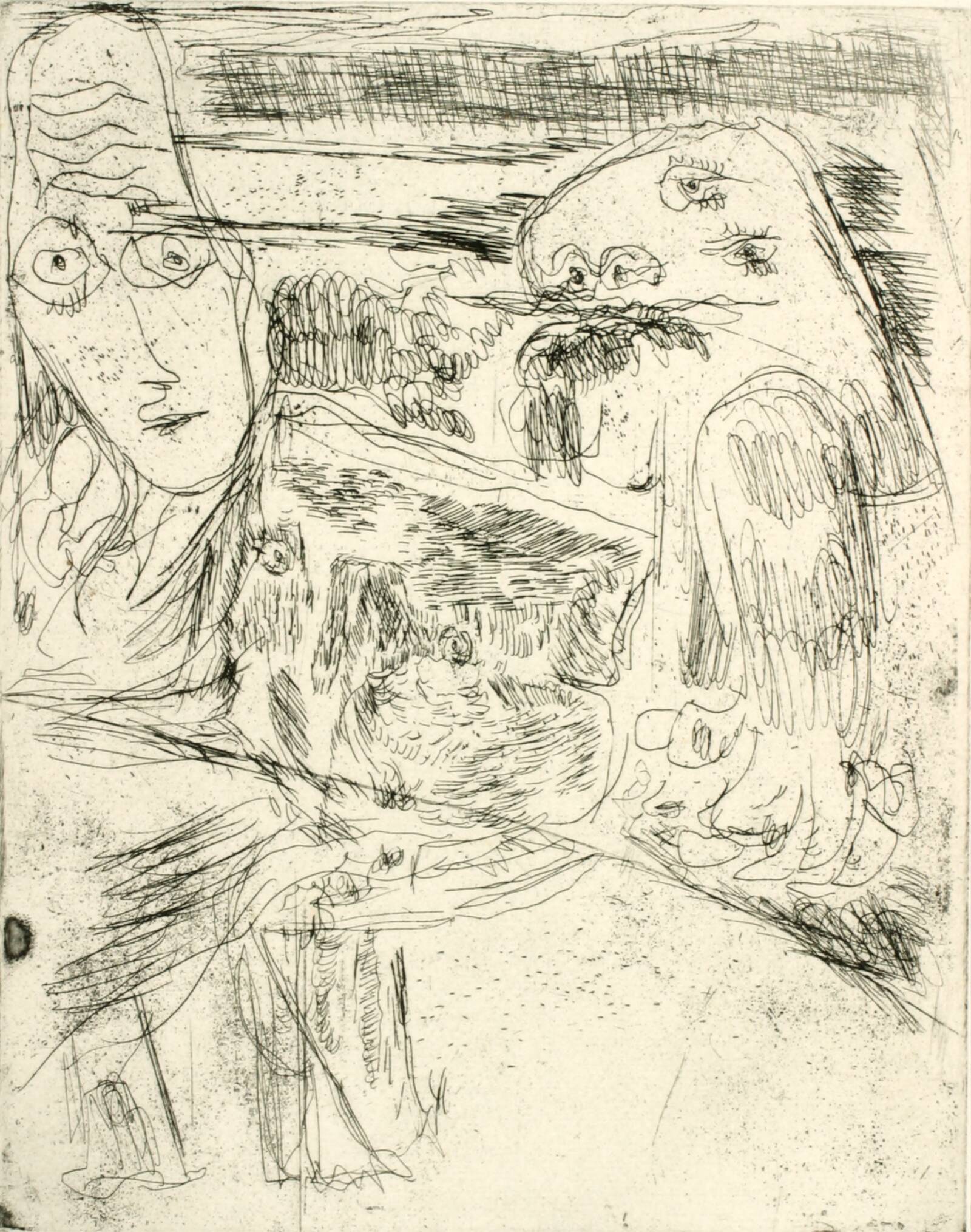 La mer attire, Asger Jorn, 1954