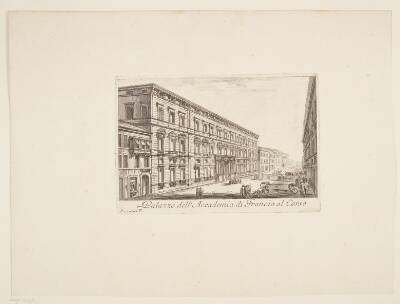 Det Franske Akademi's palazzo på Corso'en