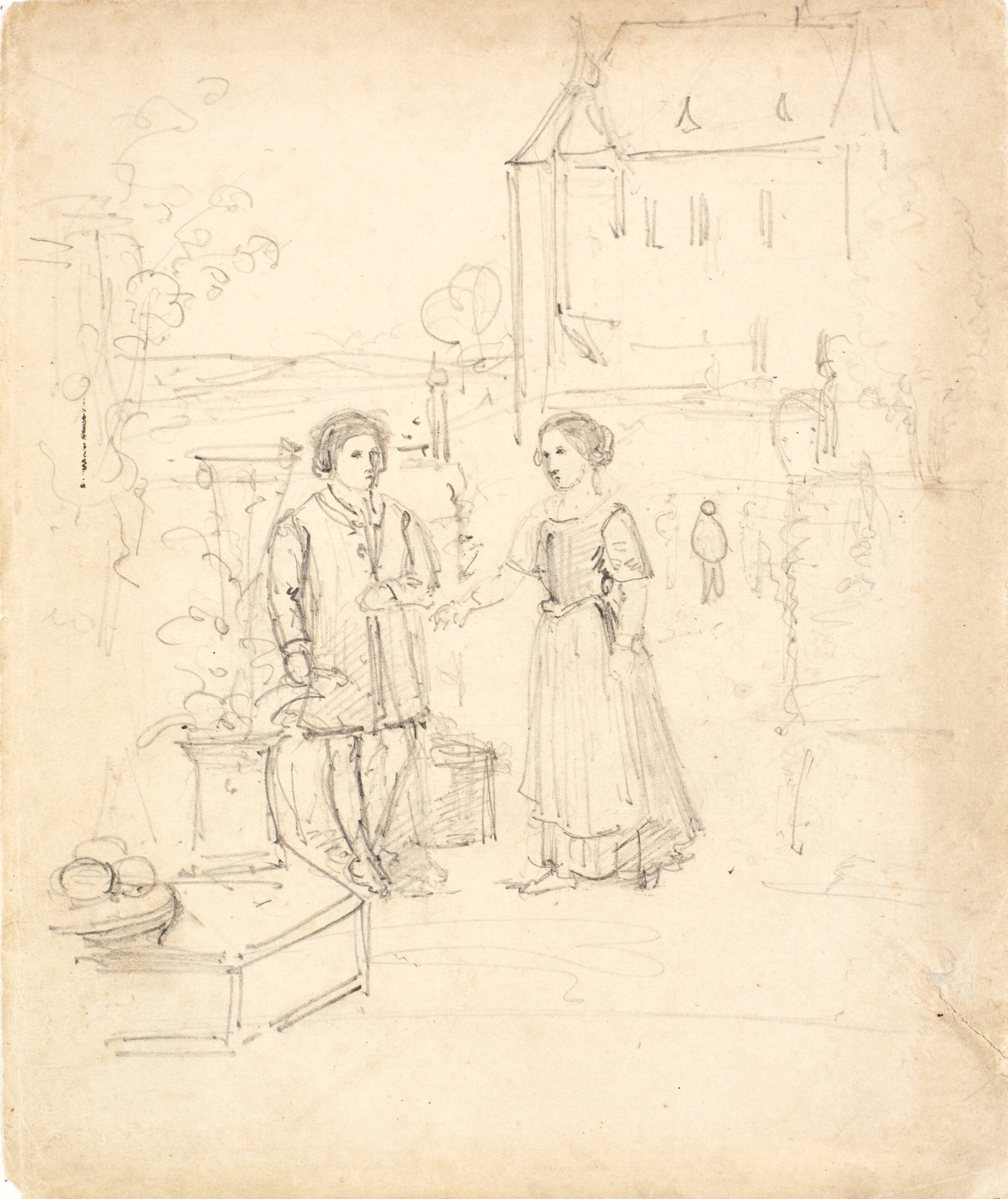 Skitsebog, Dankvart Dreyer, 1824-1827