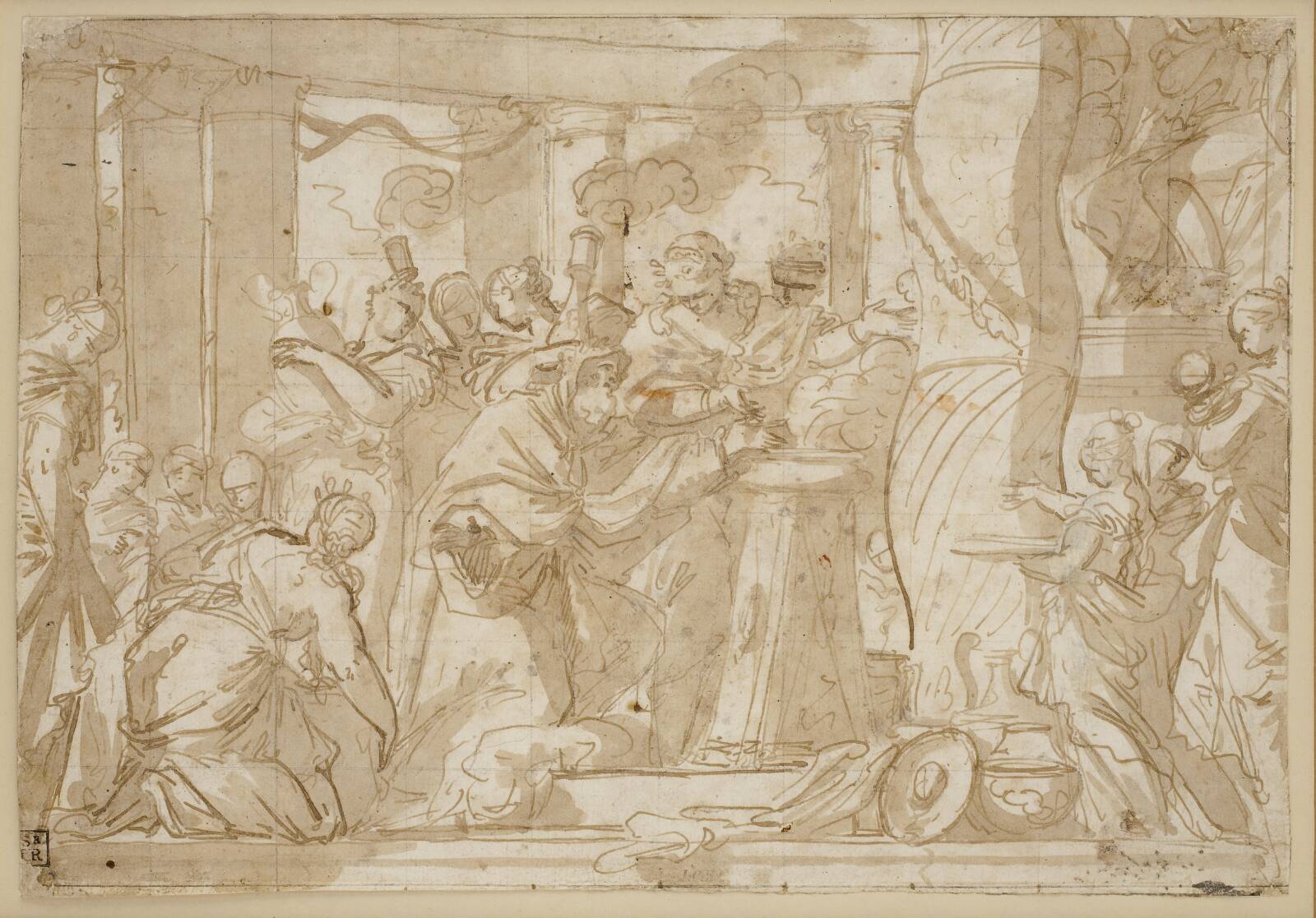 Salomon dyrker andre guder, Ubekendt, 1637-1677