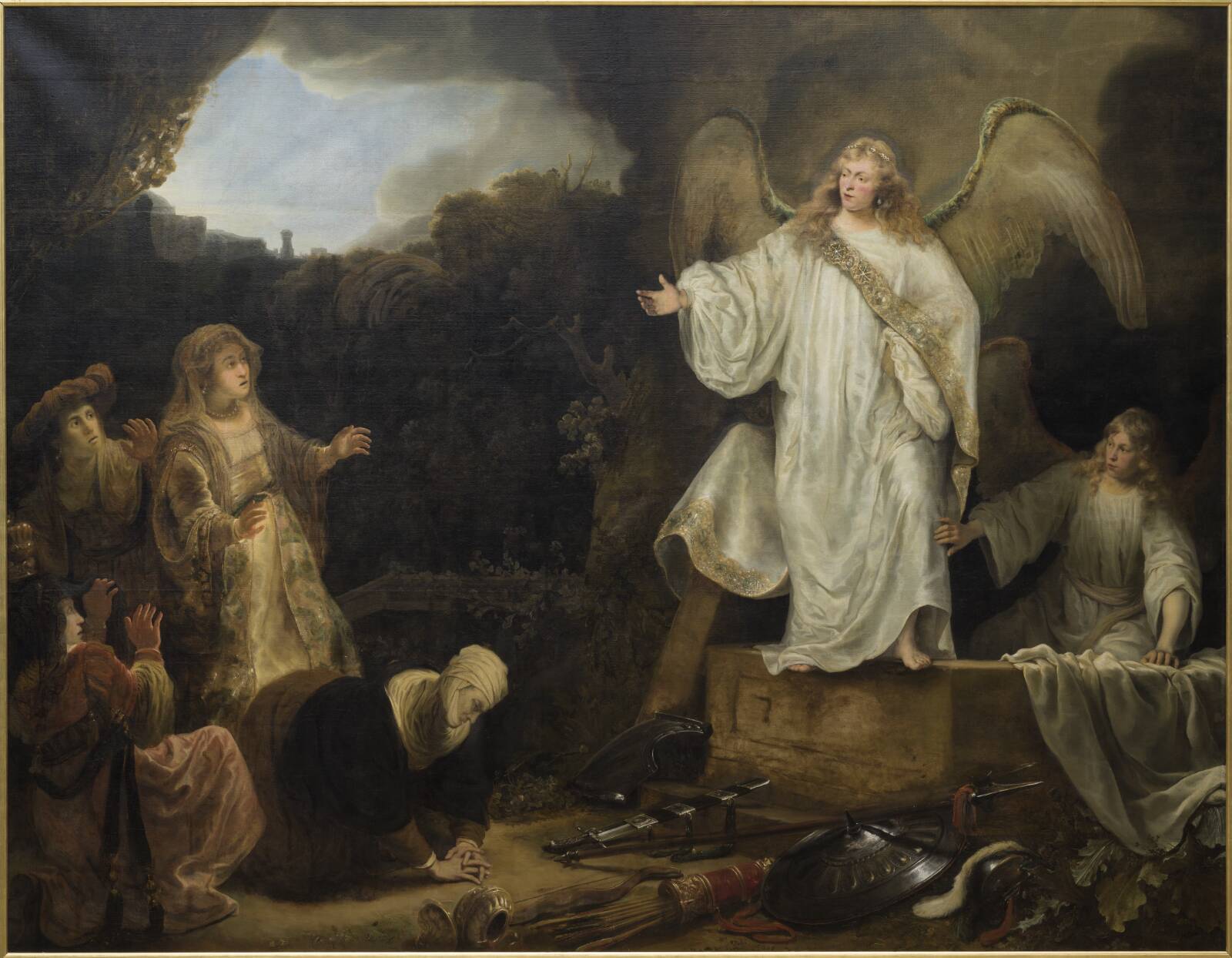 The Holy Women at the Sepulchre, by Ferdinand Bol, 1644