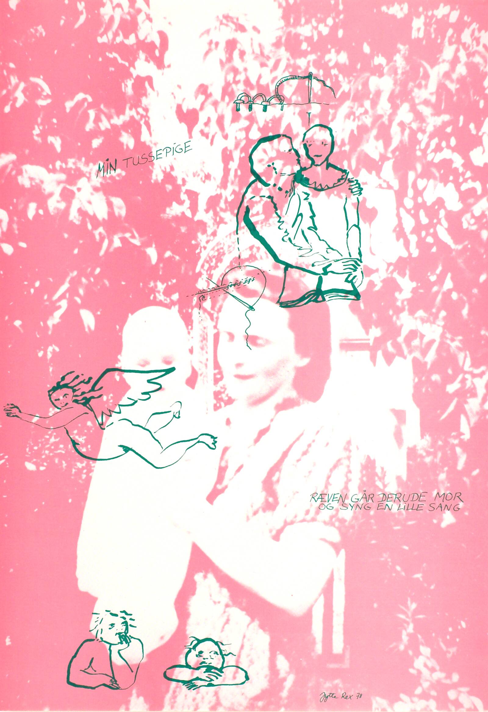 Uden titel (Min tussepige), Jytte Rex, 1978